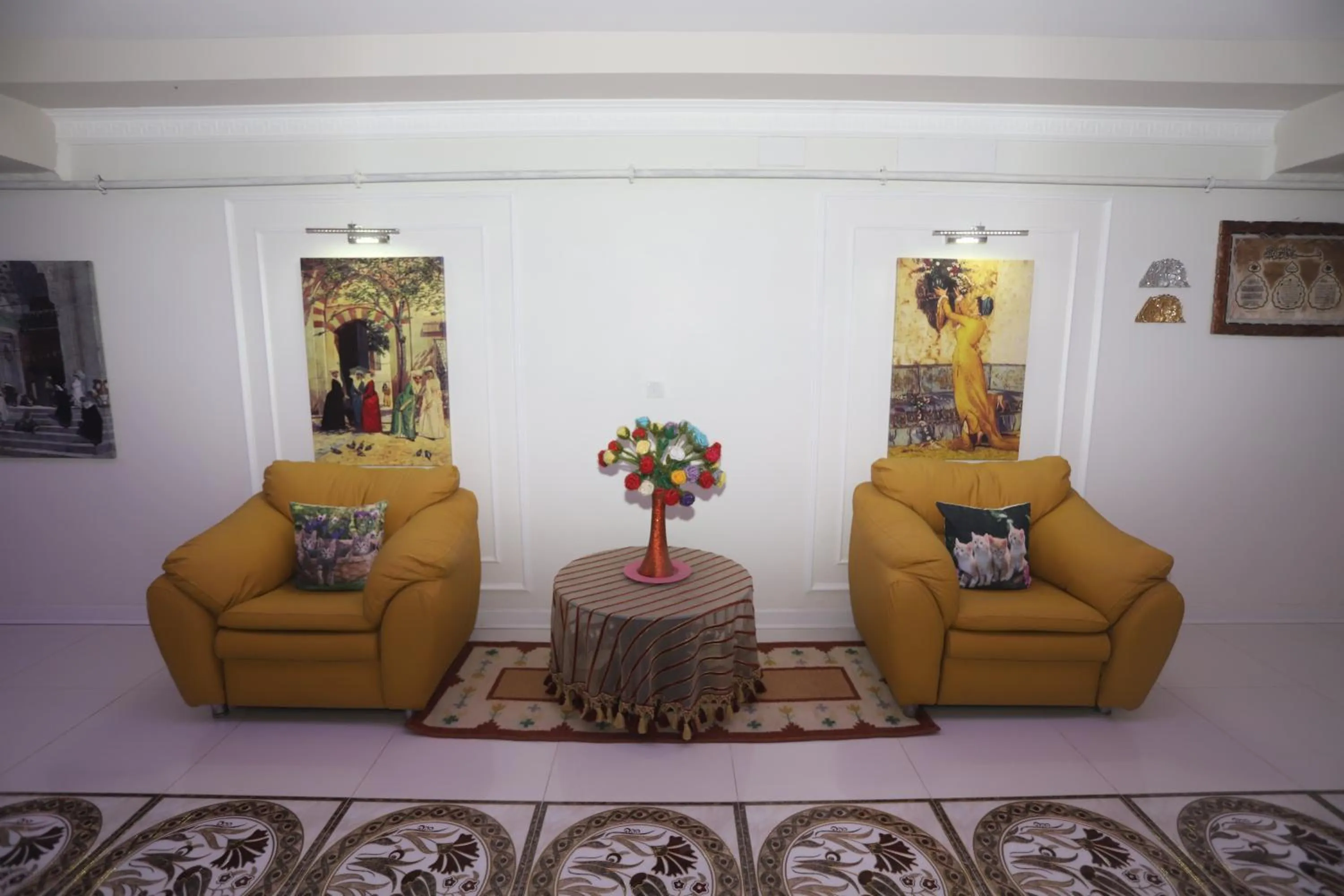 Seating area in Altınkum Otel Karasu