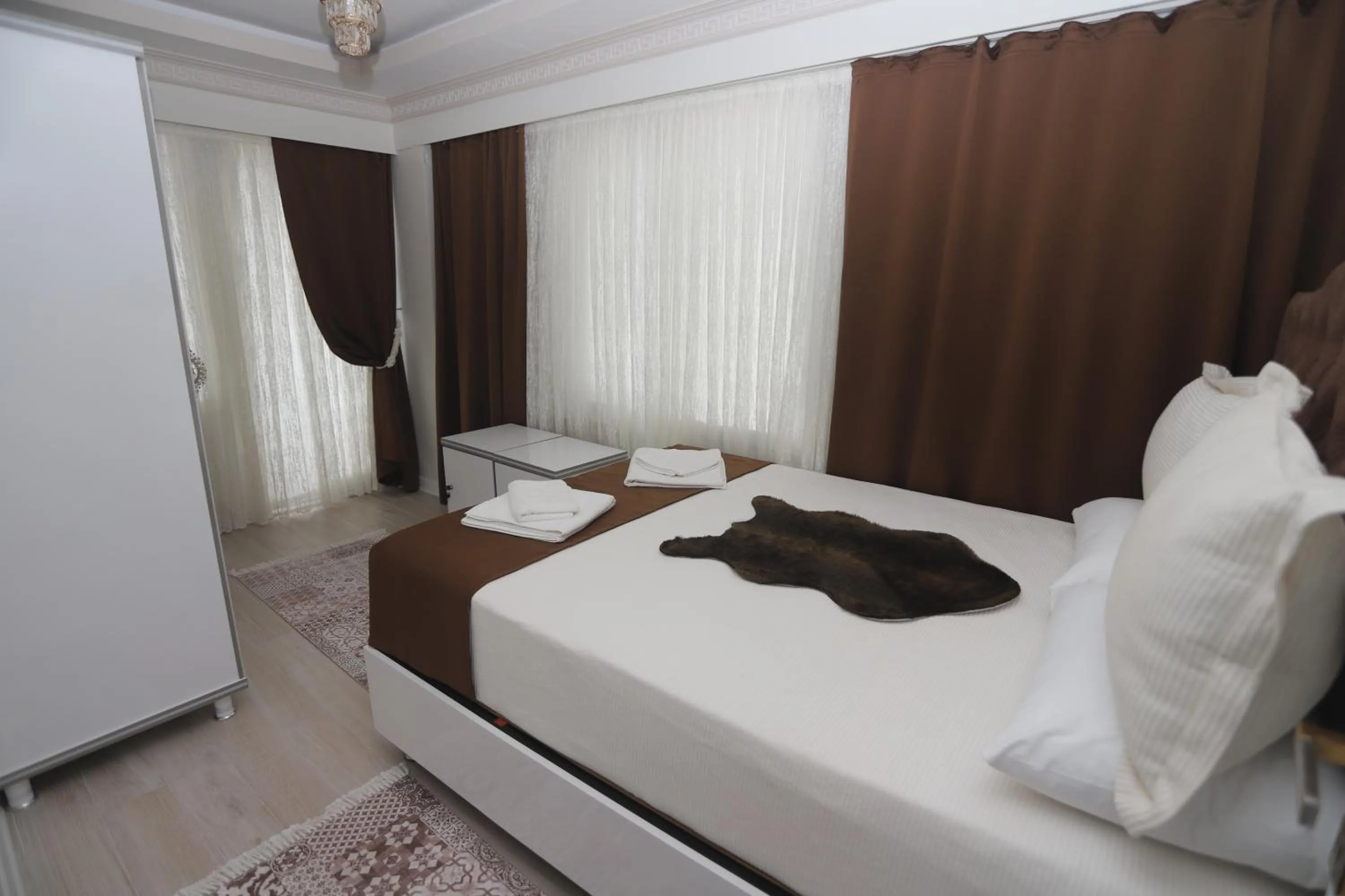 Bed in Altınkum Otel Karasu