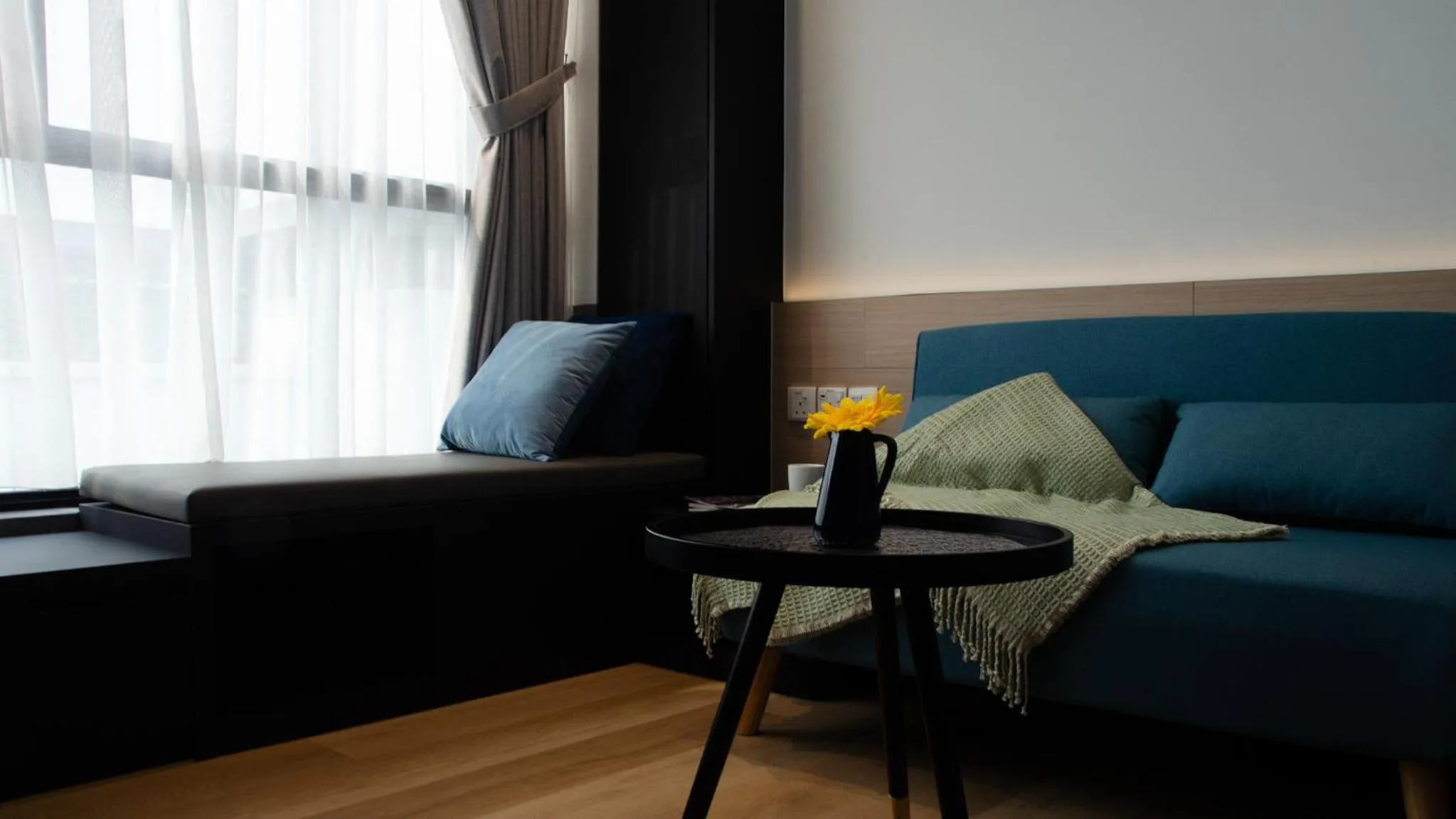 Living room in VicHaus Serviced Apartment