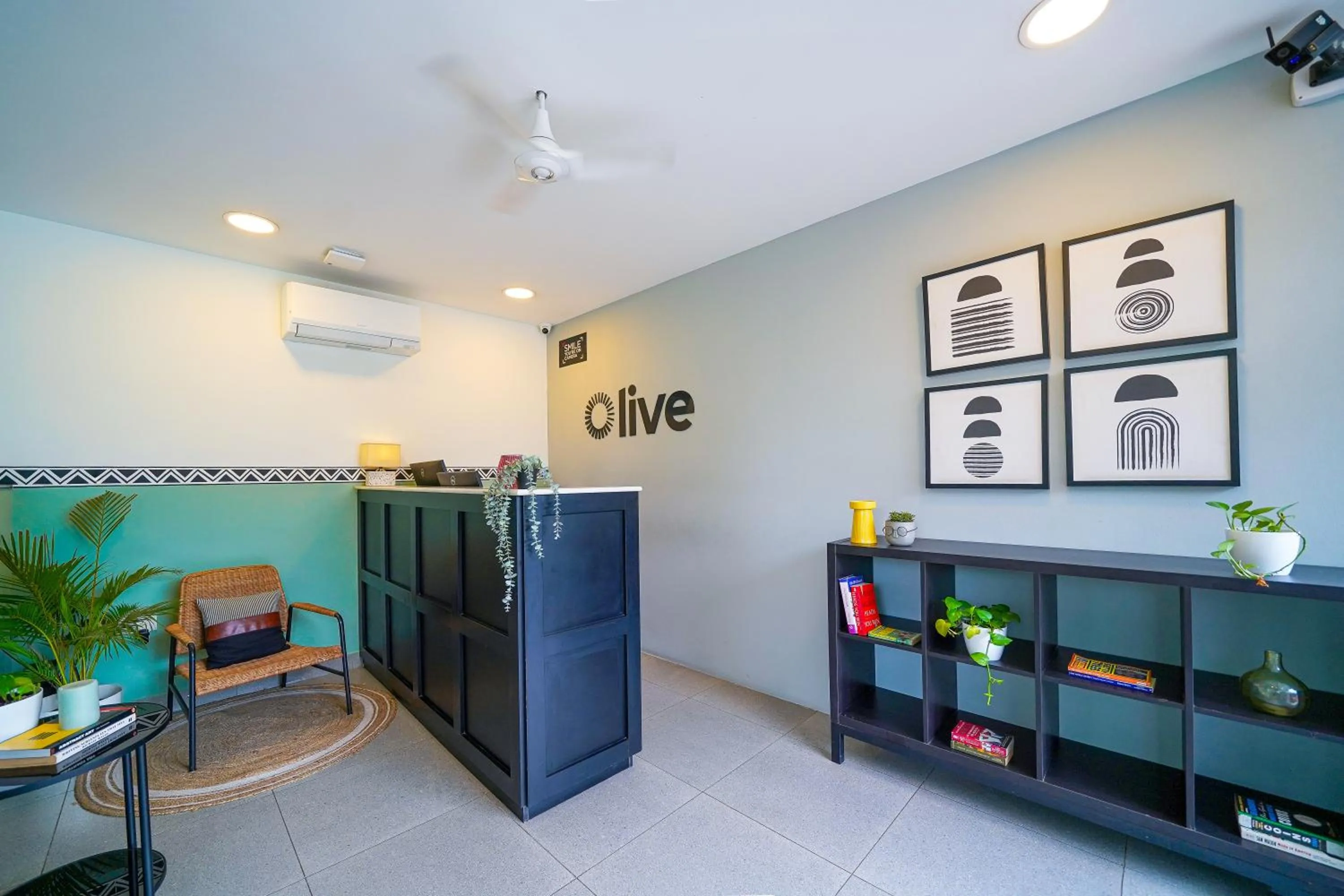 Lobby or reception in Olive Hotel JP Nagar by Embassy Group