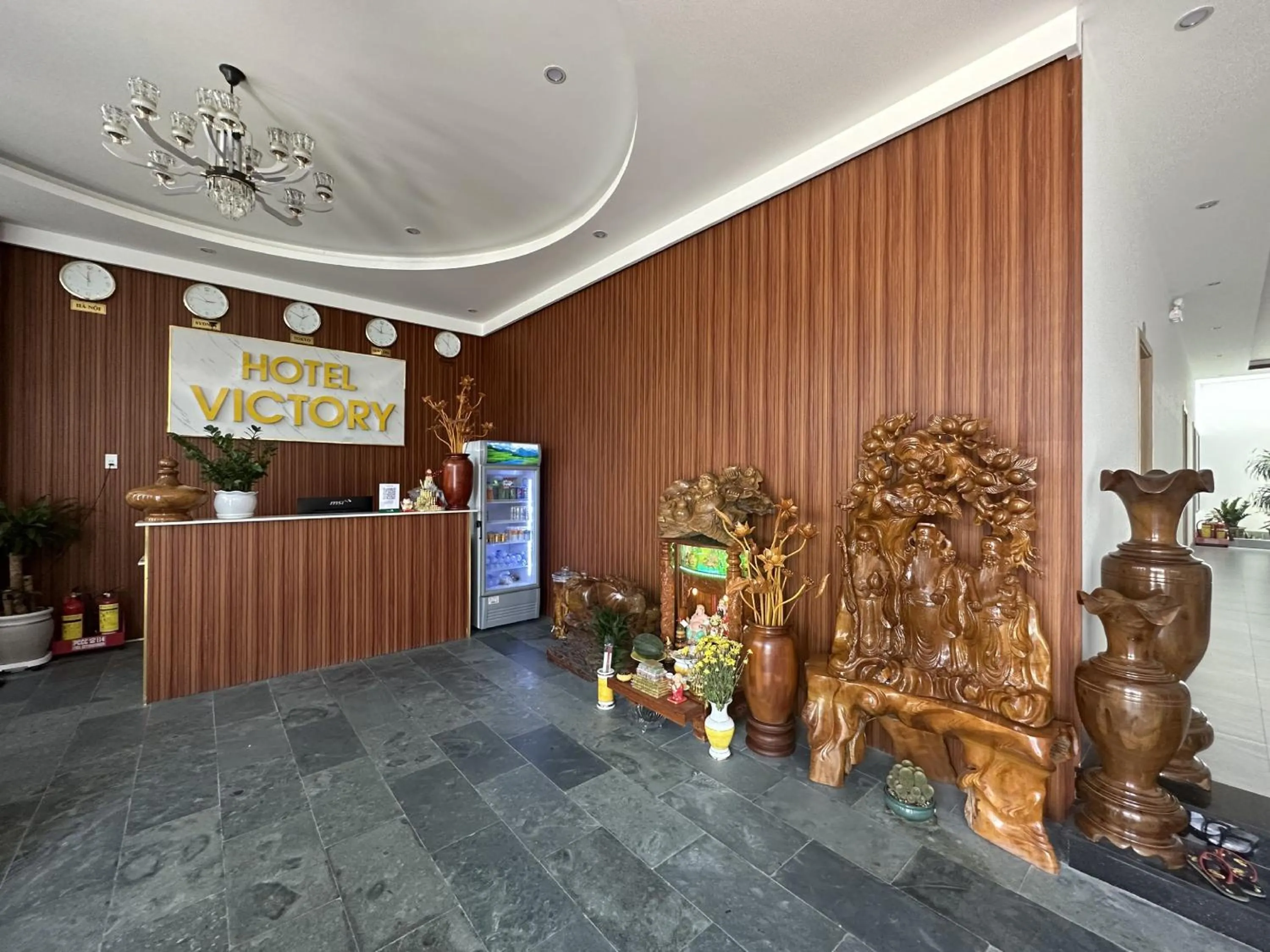 Lobby or reception in OYO 1192 Victory Hotel Dien Ban