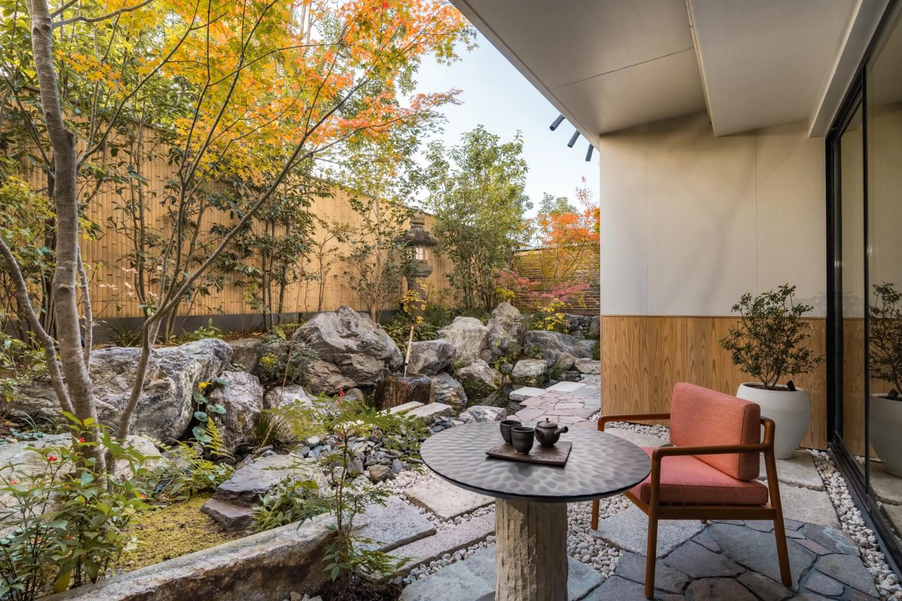 Garden in Six Senses Kyoto