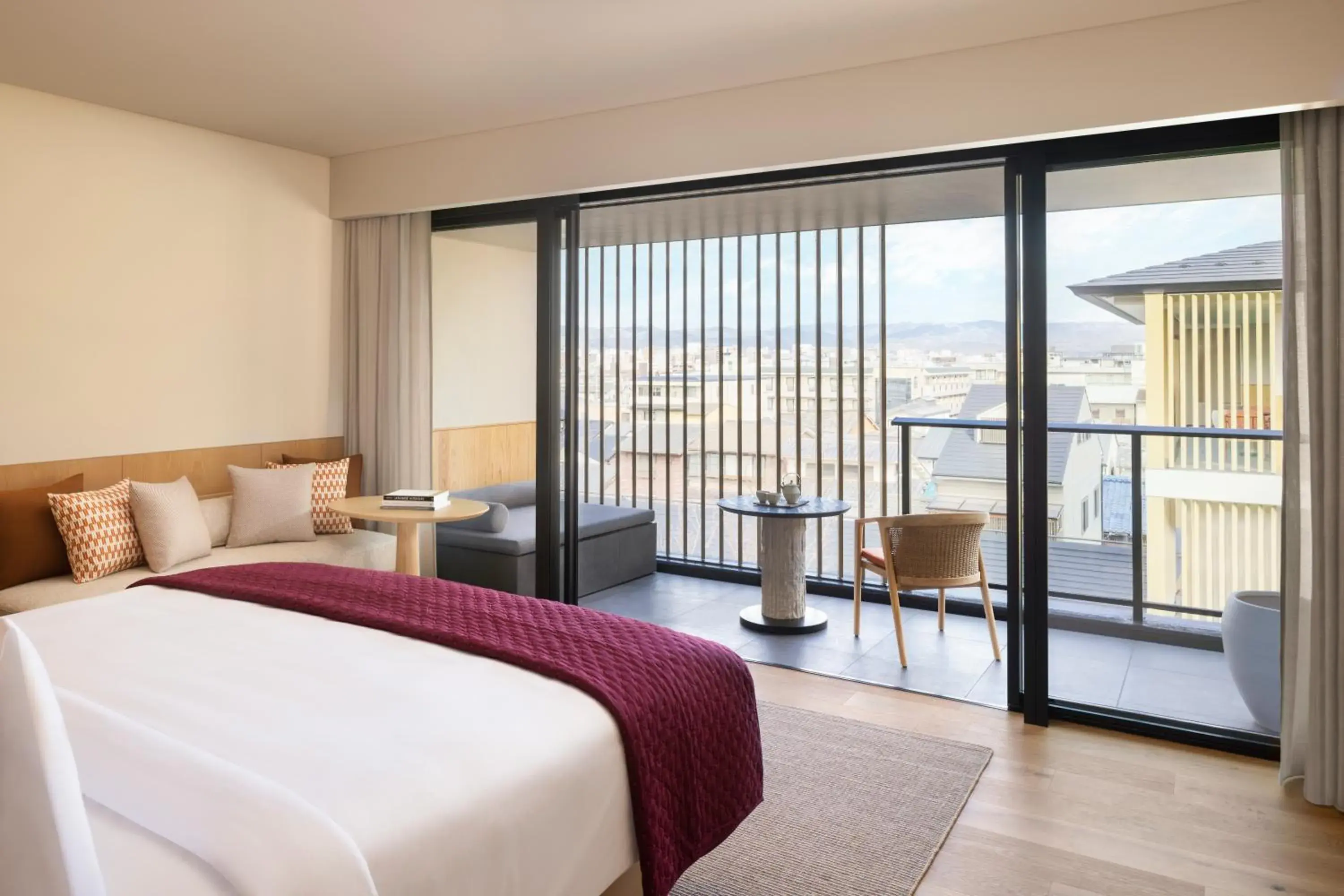 Deluxe King Room in Six Senses Kyoto Deluxe King Room in Six Senses Kyoto