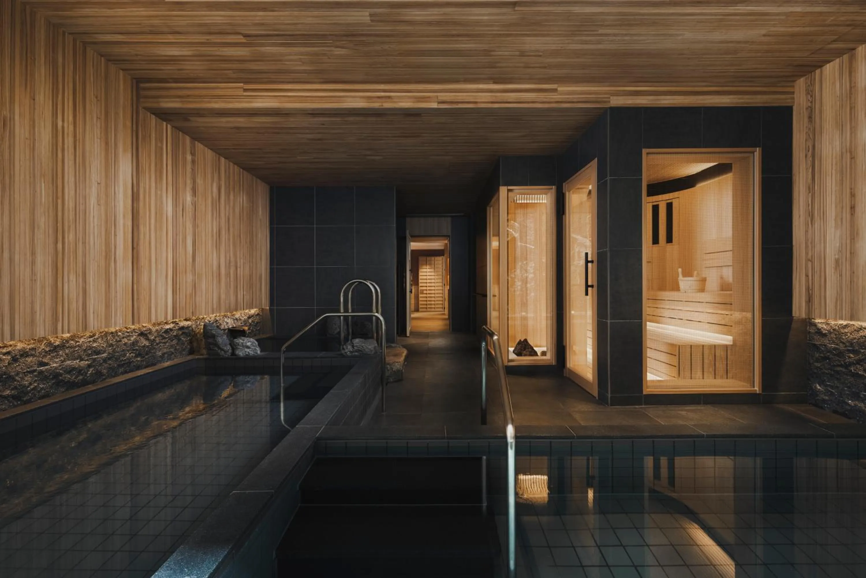 Sauna in Six Senses Kyoto