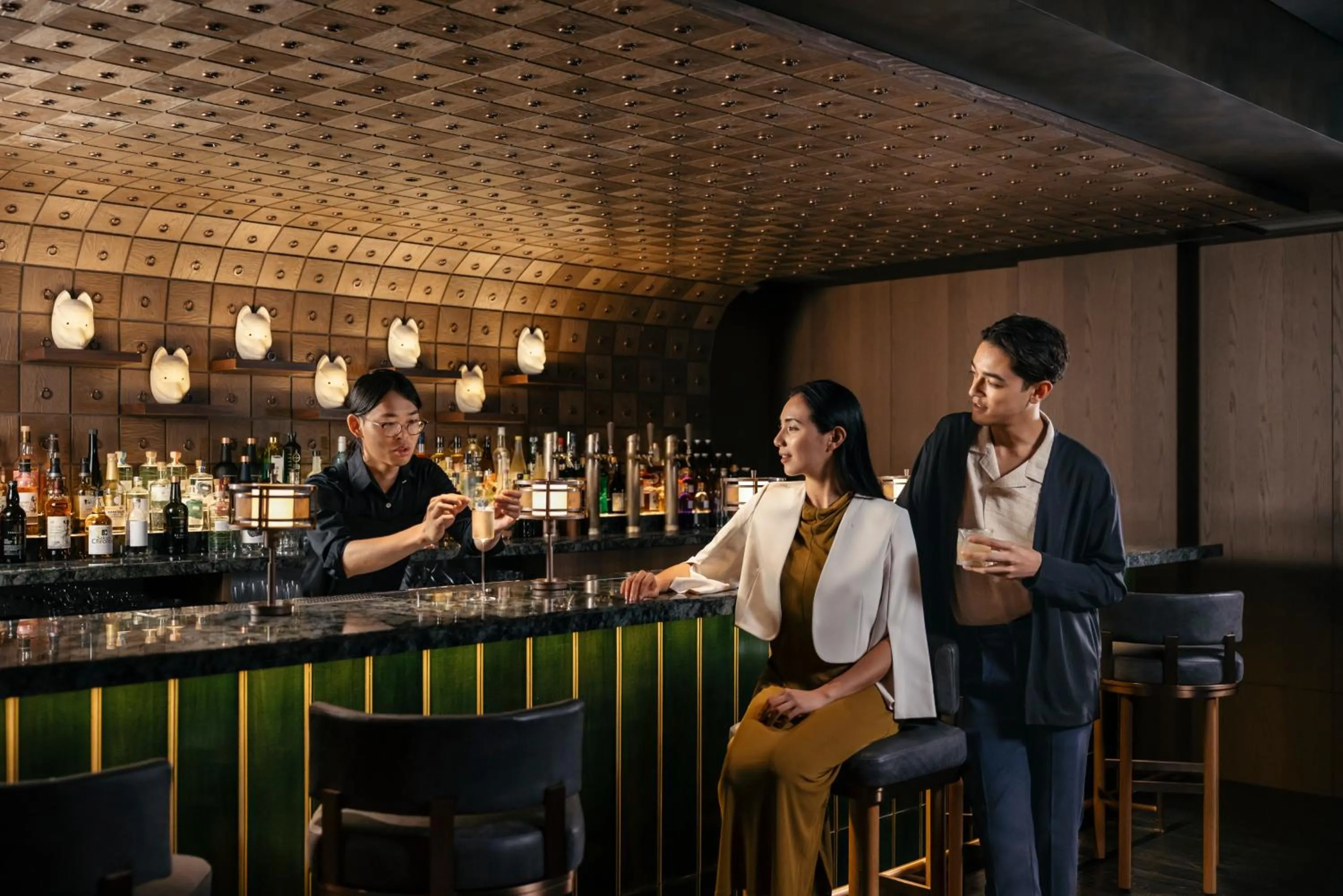 Lounge or bar in Six Senses Kyoto