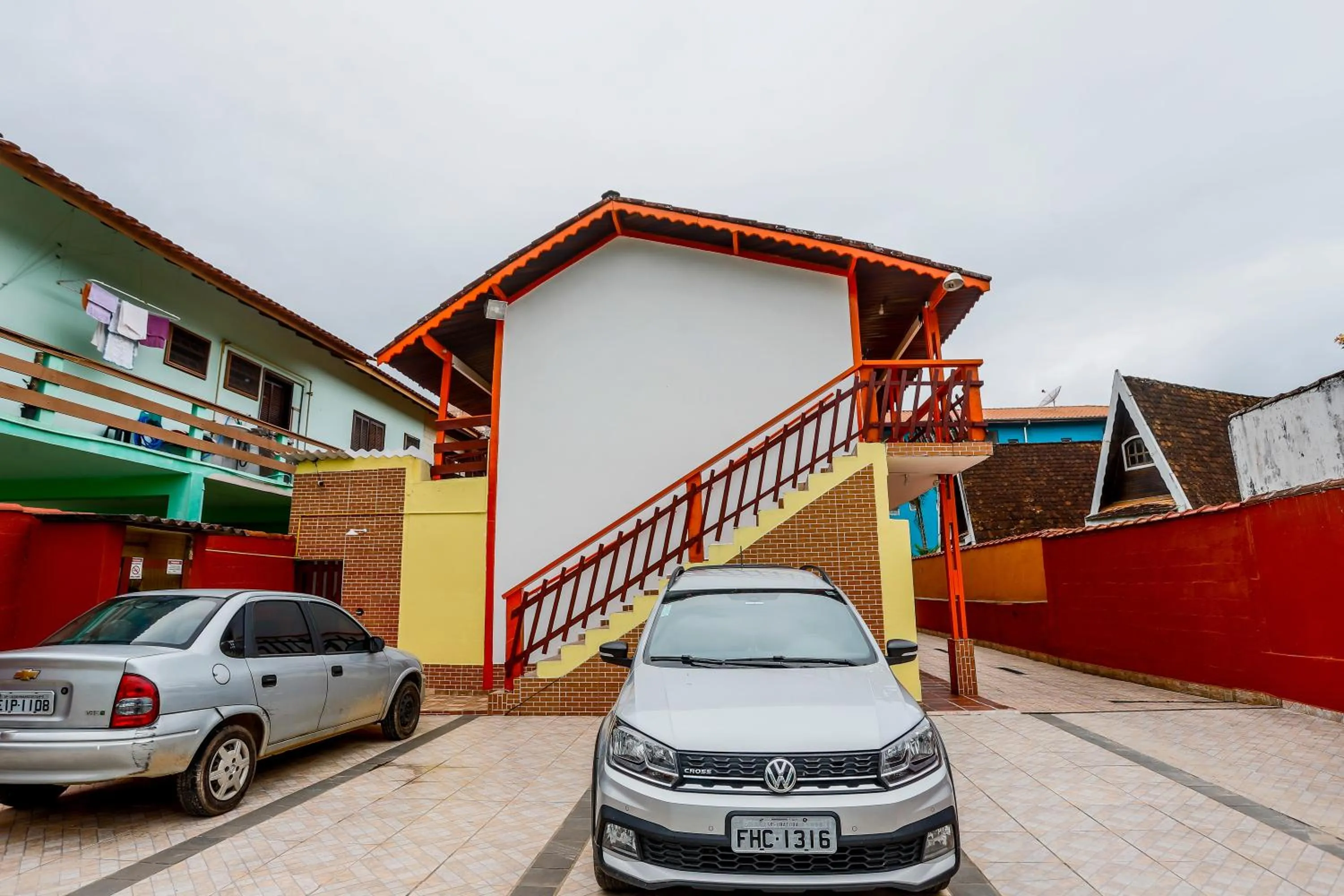 Facade/entrance in Pousada Gaivotas de Maranduba