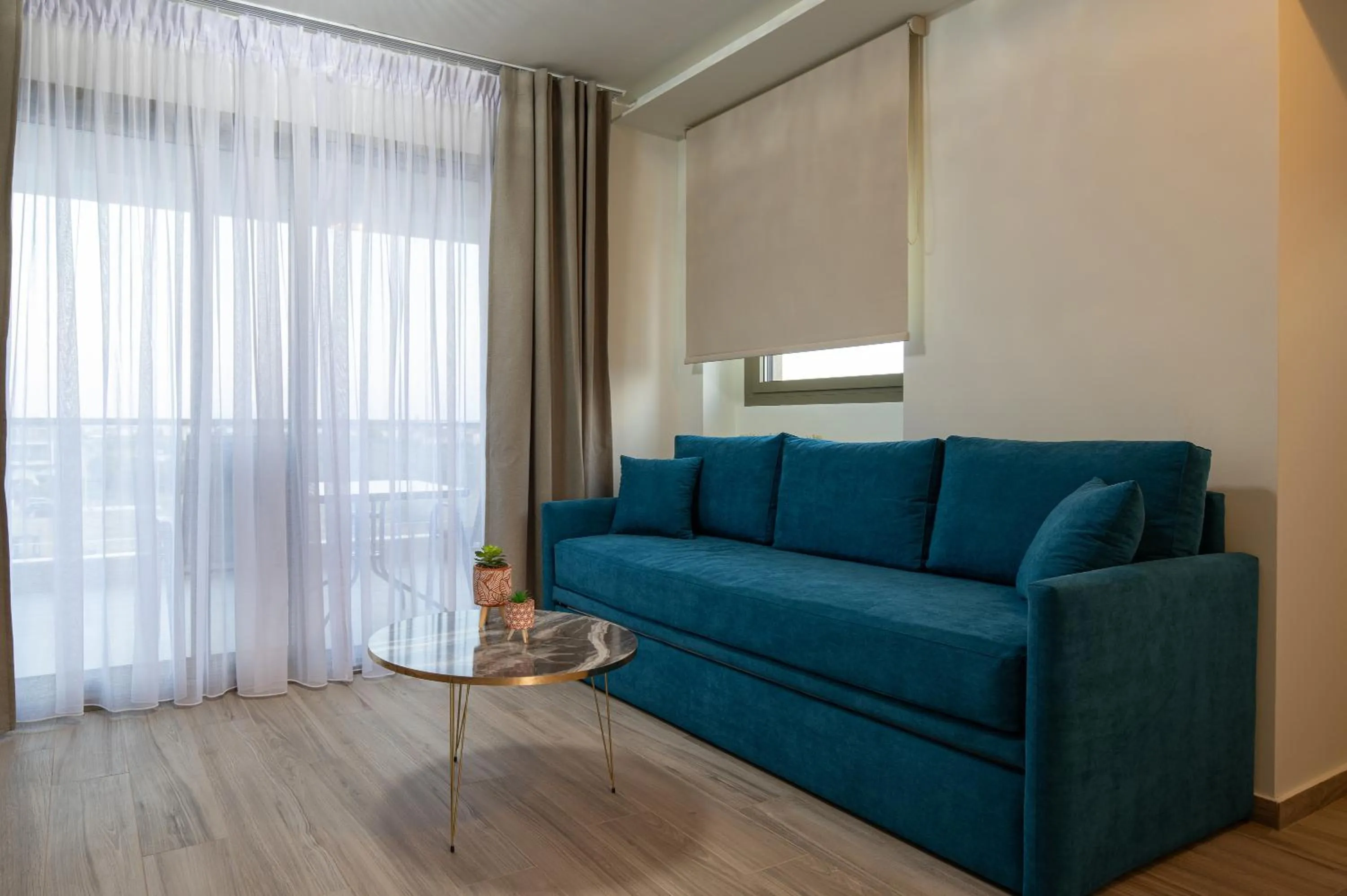 Living room in Aetherion Studios & Suites