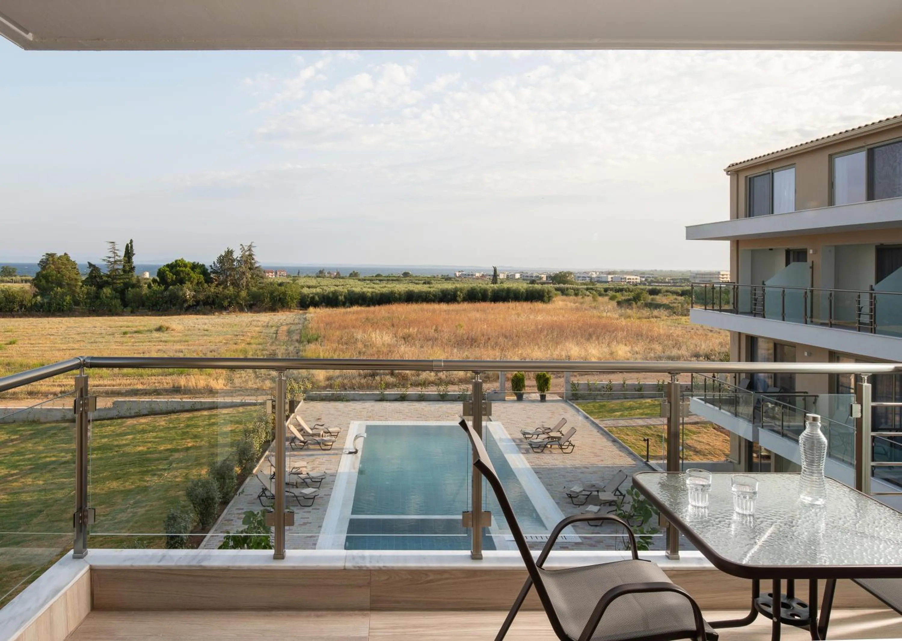 Pool view in Aetherion Studios & Suites