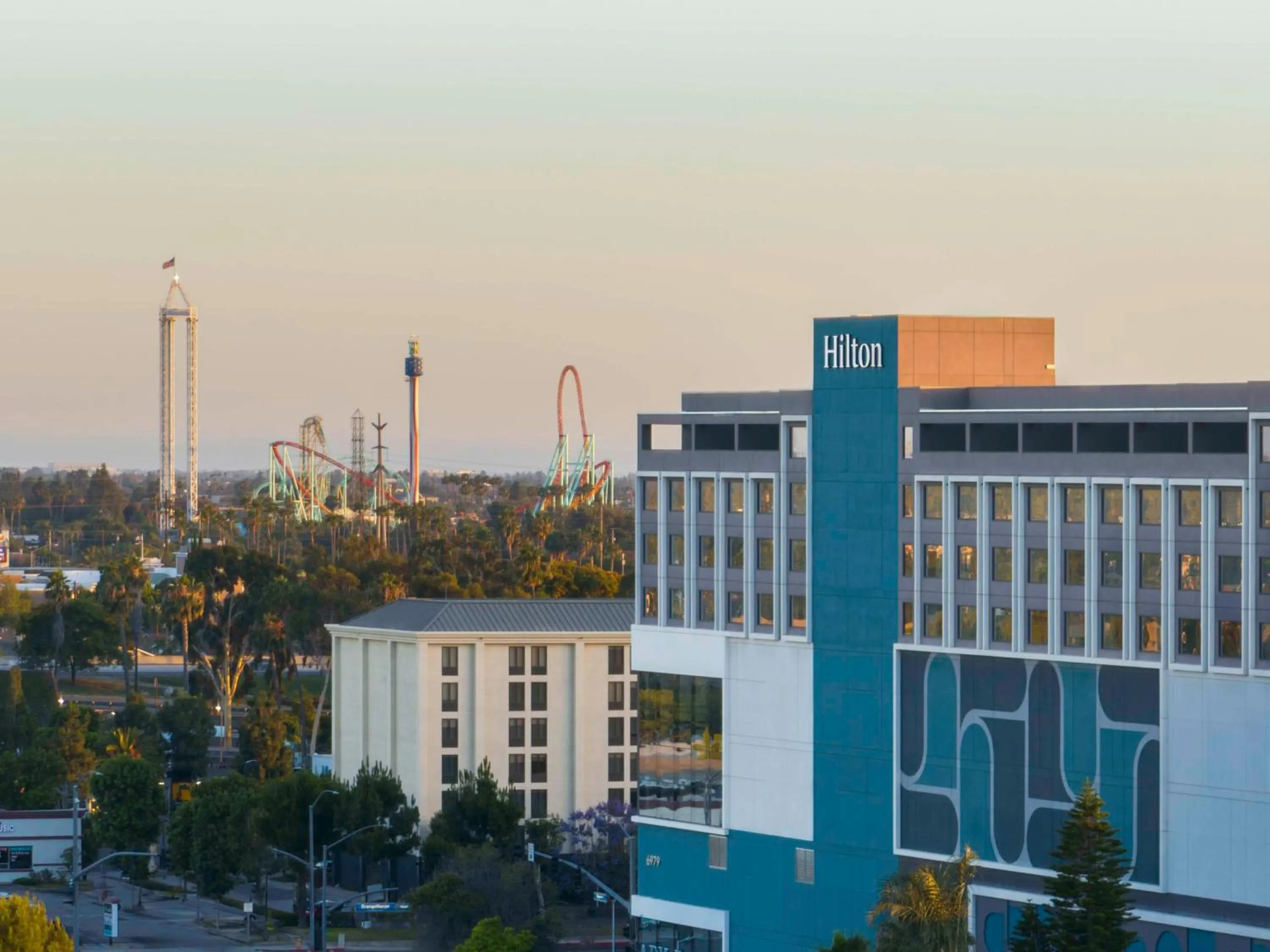 Property building in Hilton Buena Park Anaheim