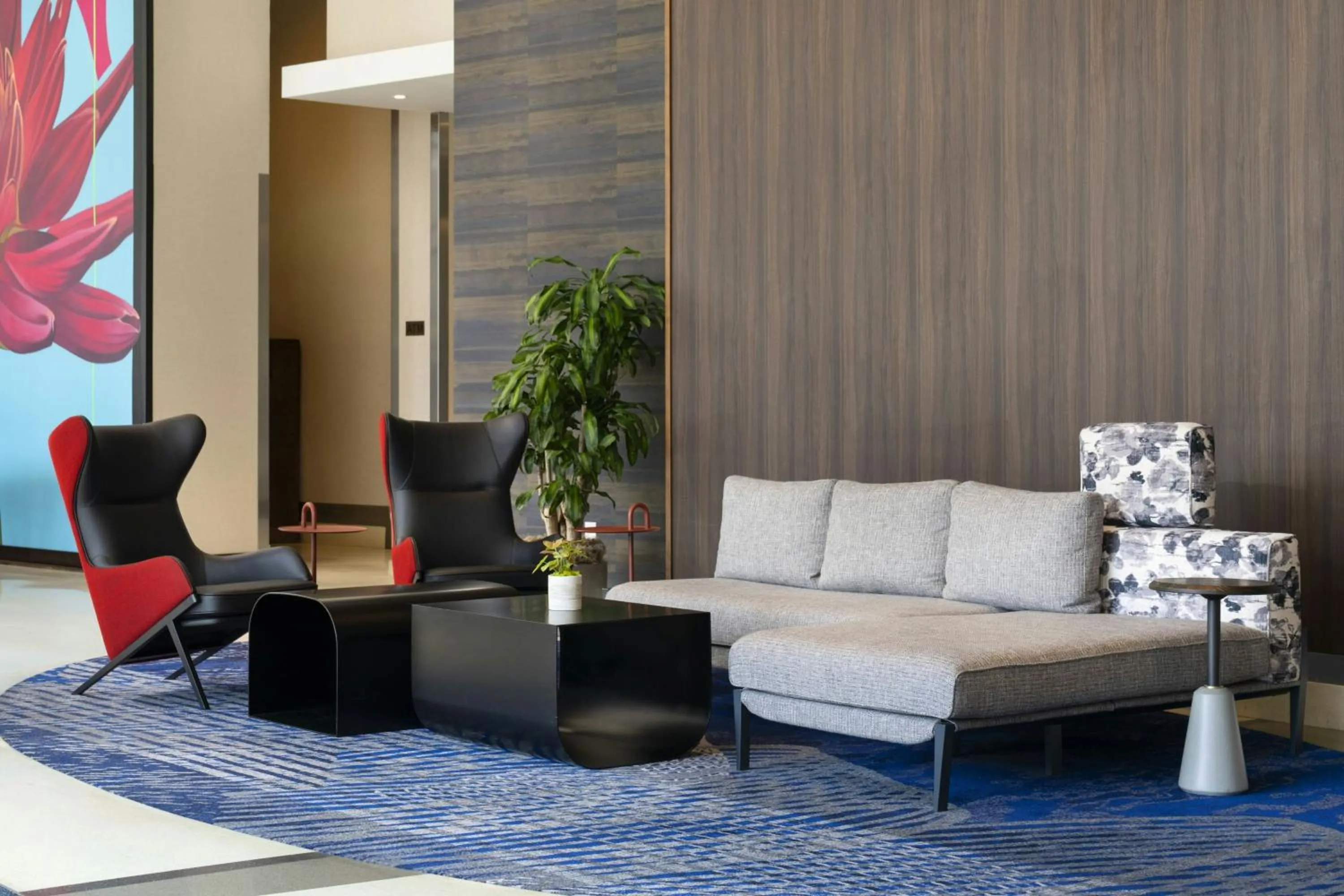 Lobby or reception in Courtyard by Marriott Los Angeles L.A. LIVE