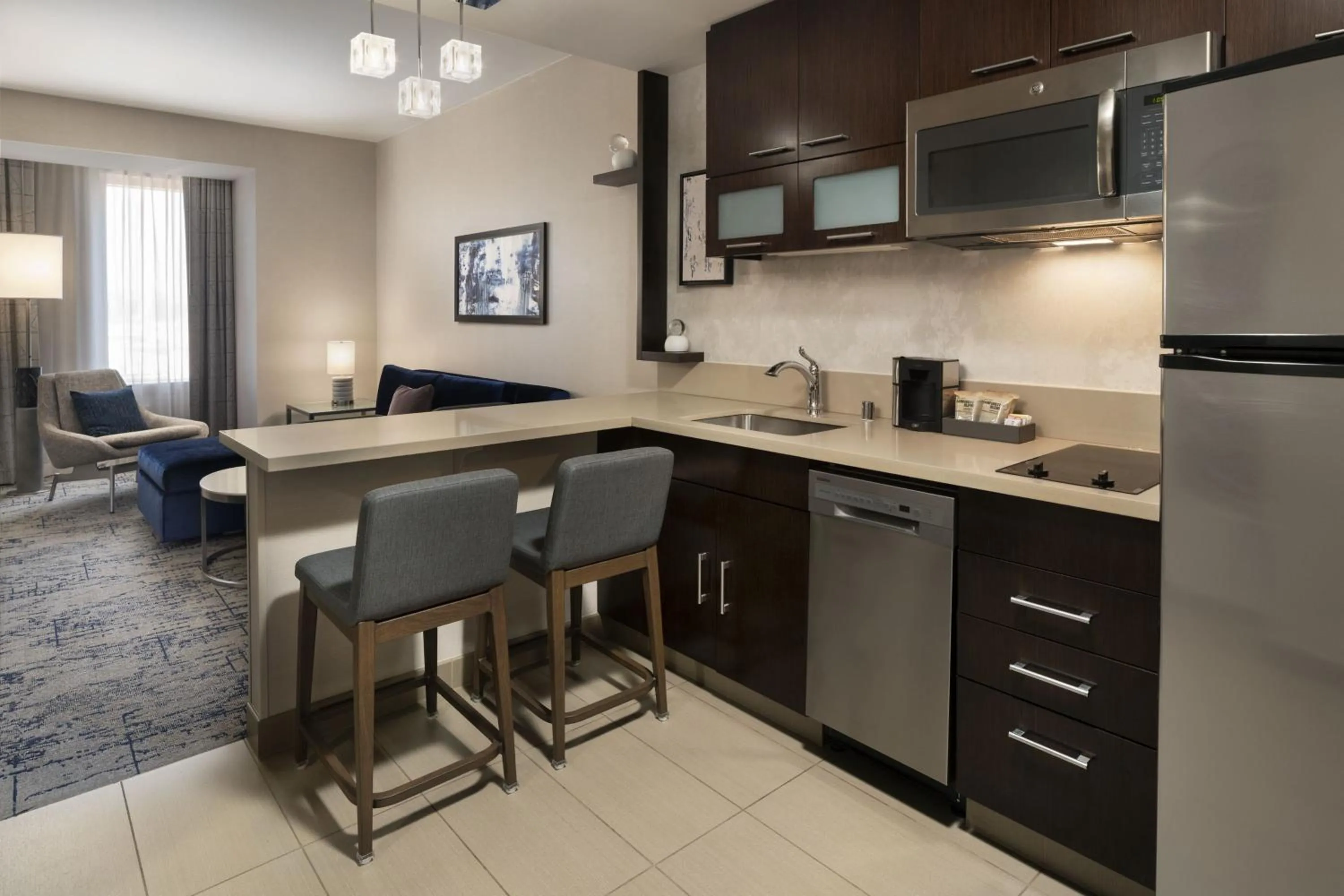 Bedroom in Residence Inn by Marriott Los Angeles L.A. LIVE