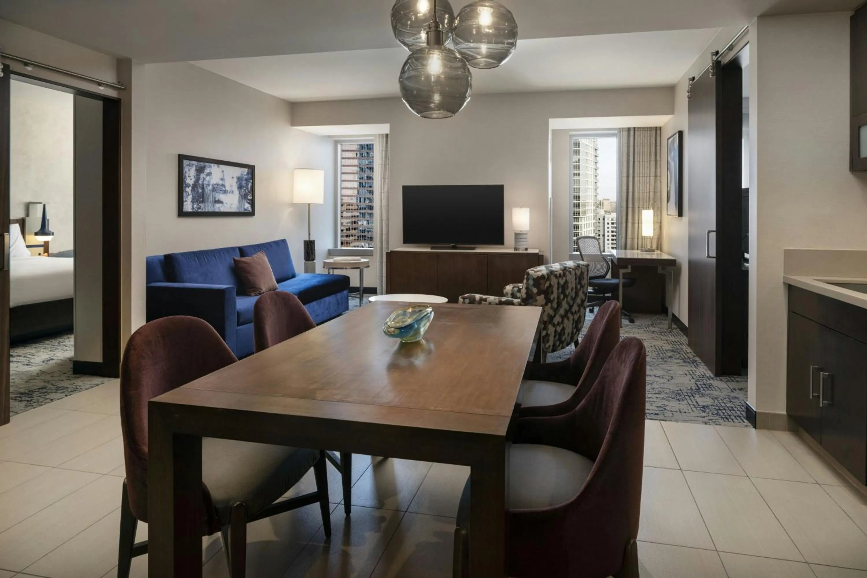 Bedroom in Residence Inn by Marriott Los Angeles L.A. LIVE