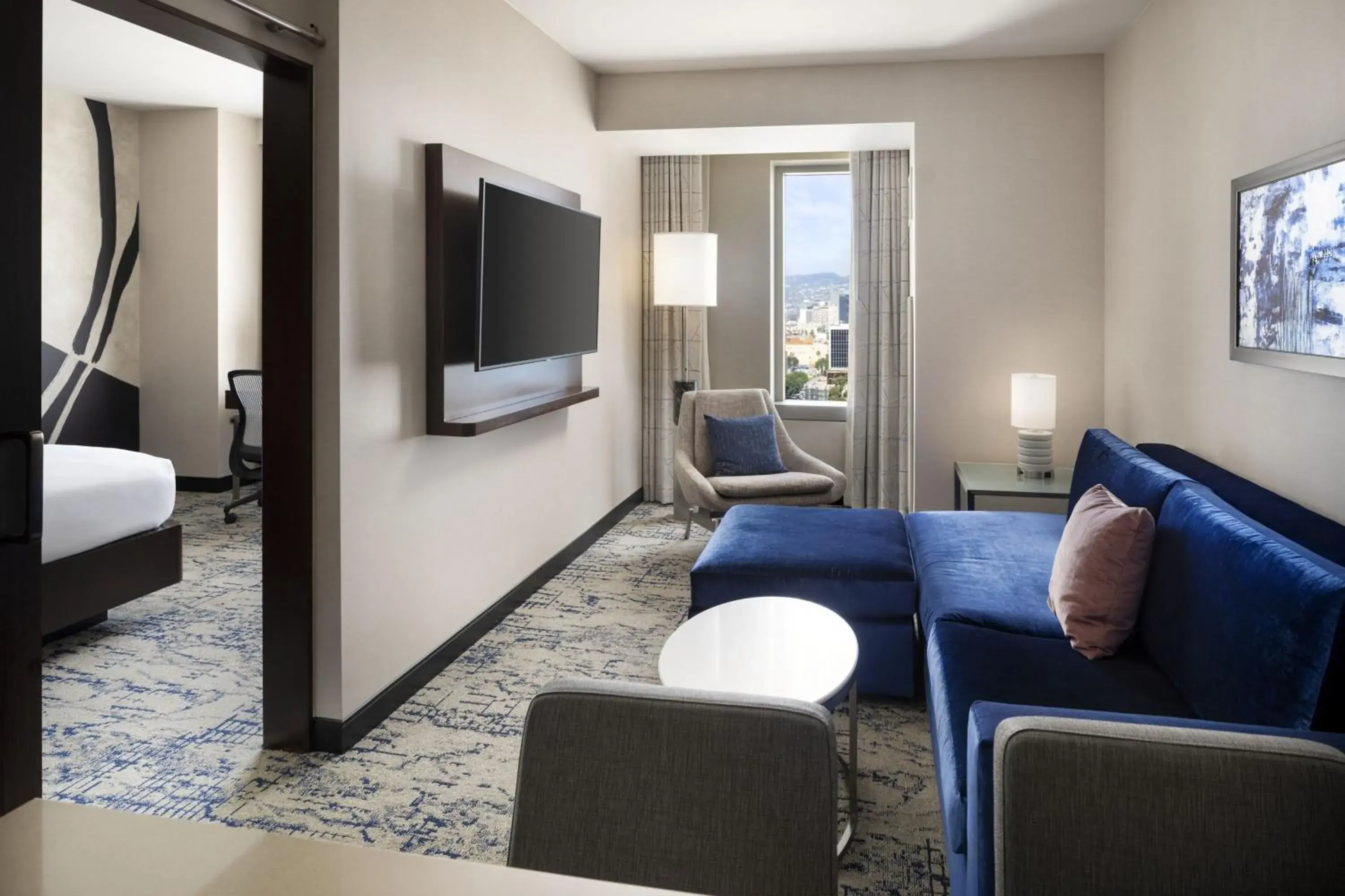 One-Bedroom Junior Suite in Residence Inn by Marriott Los Angeles L.A. LIVE One-Bedroom Junior Suite in Residence Inn by Marriott Los Angeles L.A. LIVE