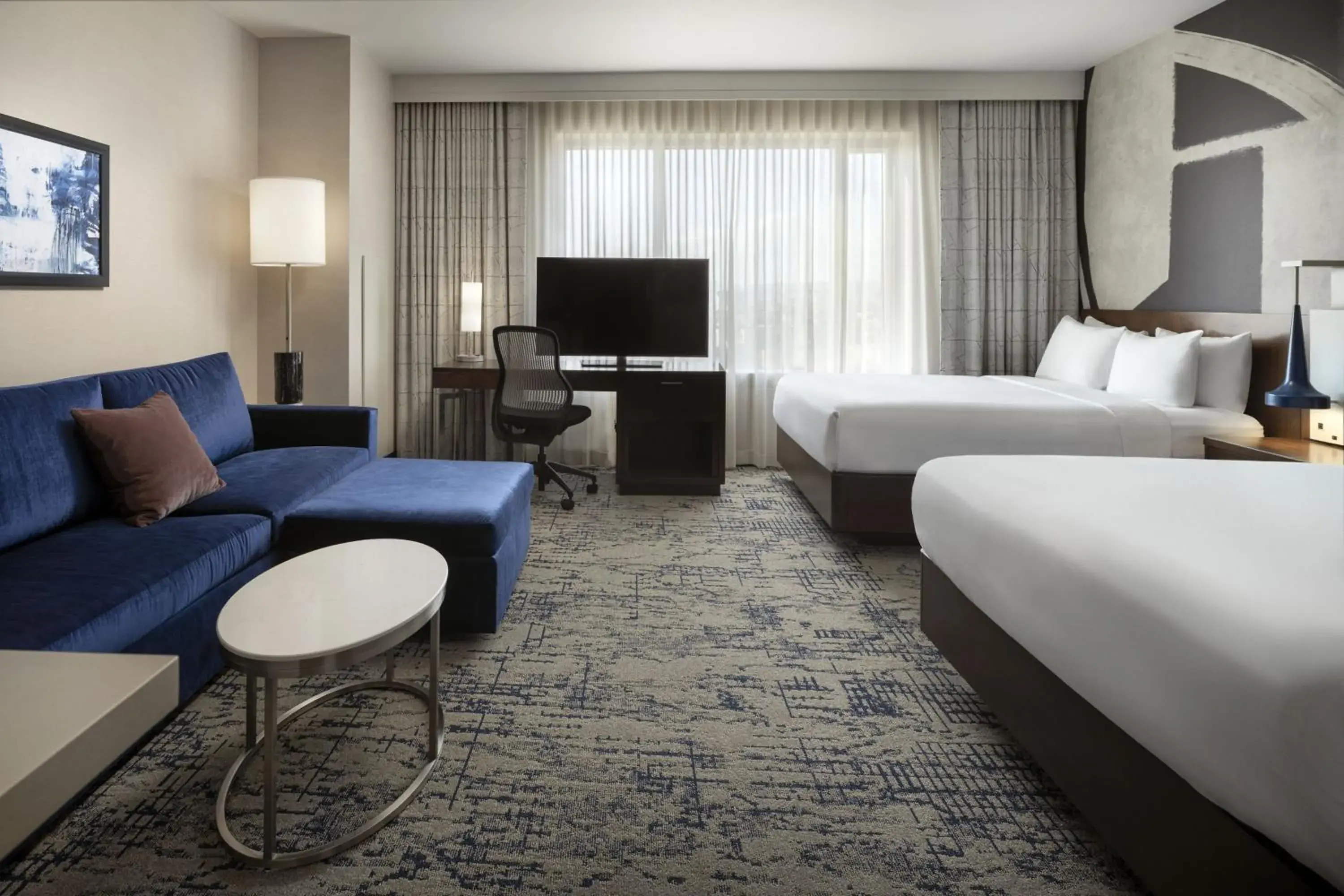 Queen Studio with Two Queen Beds in Residence Inn by Marriott Los Angeles L.A. LIVE Queen Studio with Two Queen Beds in Residence Inn by Marriott Los Angeles L.A. LIVE