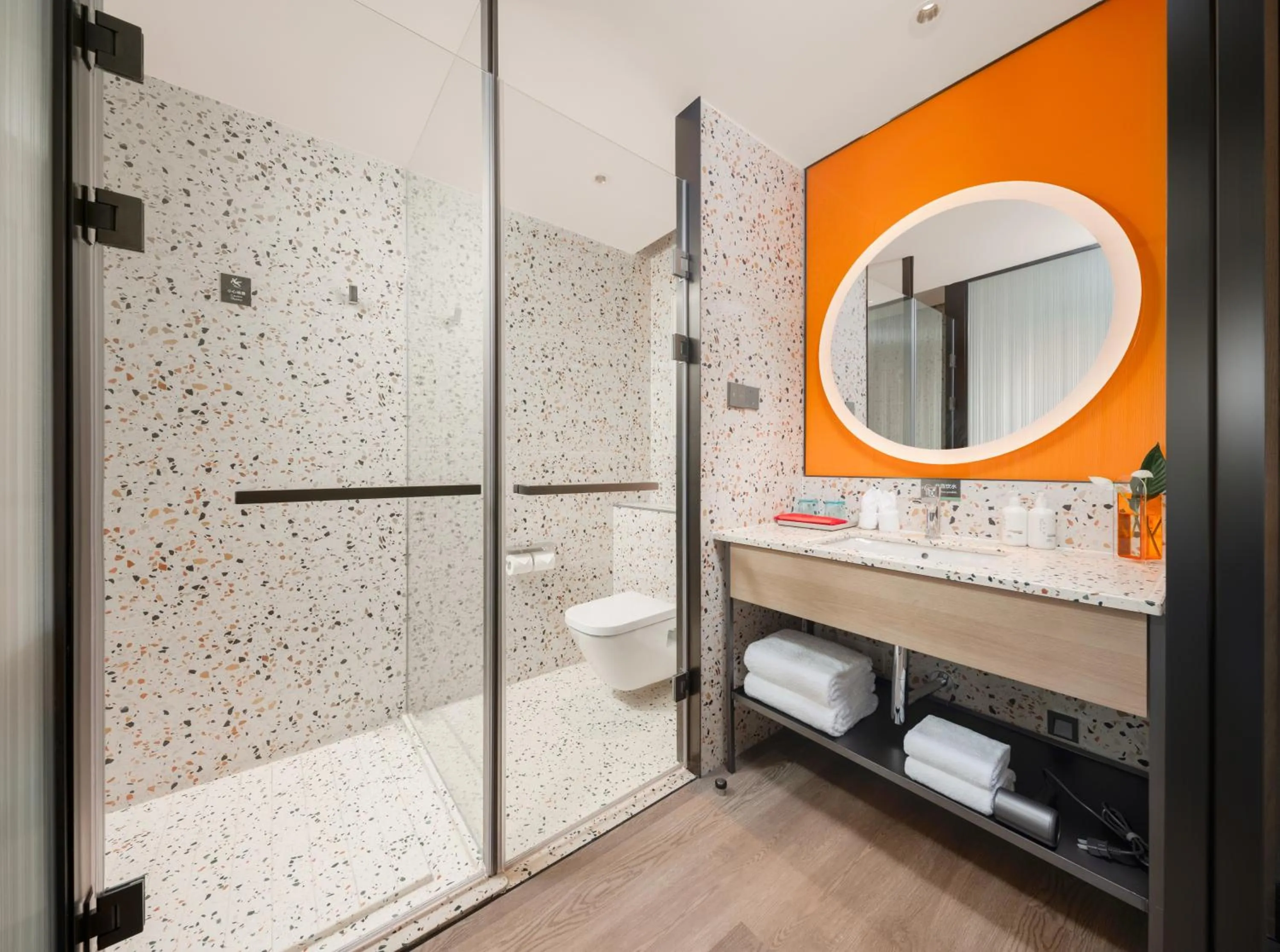 Shower in EVEN Hotels Shenzhen Guangming Cloud Park by IHG