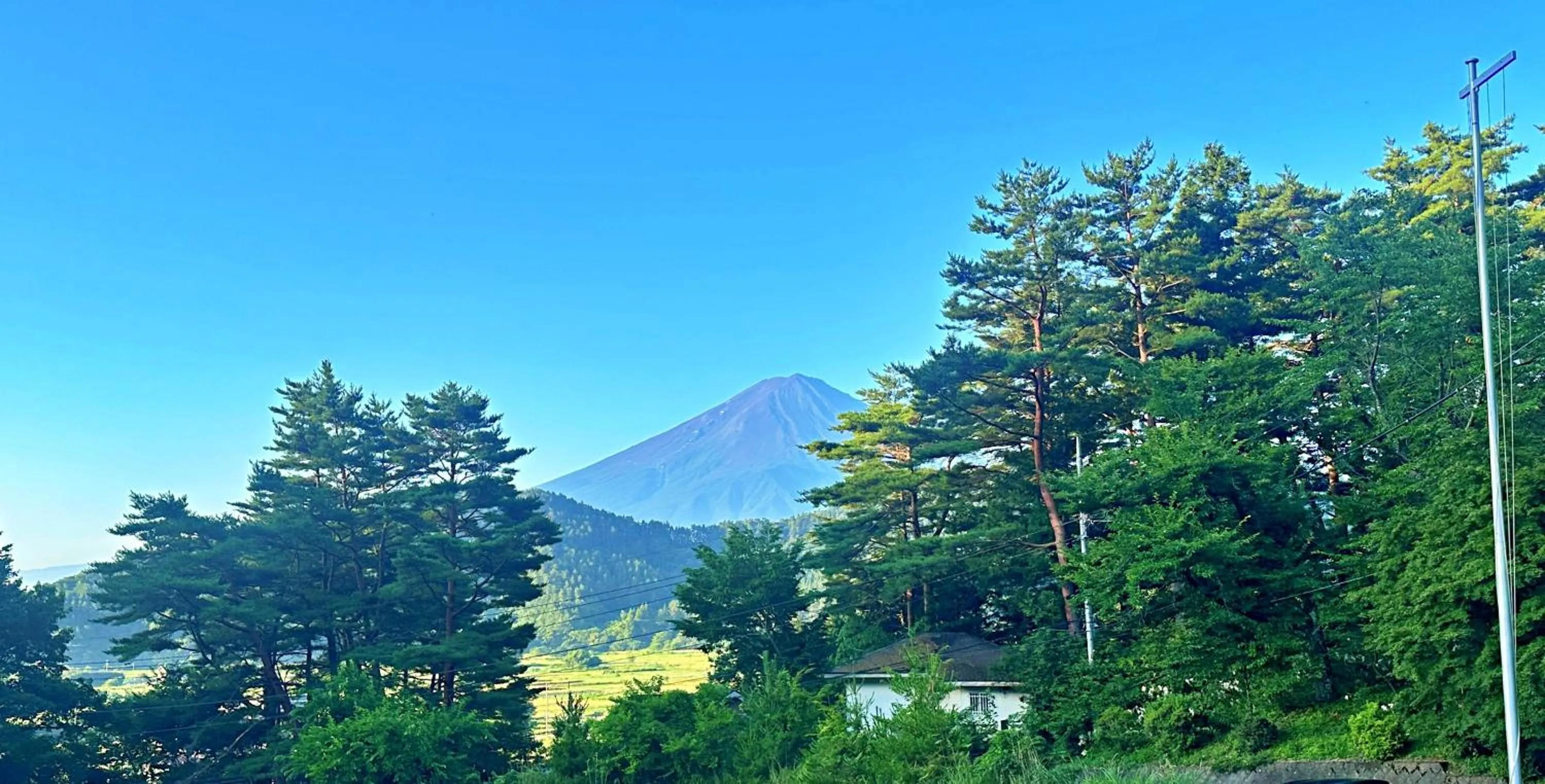 Natural landscape in glampark S.O.P Fuji Kawaguchi Lake