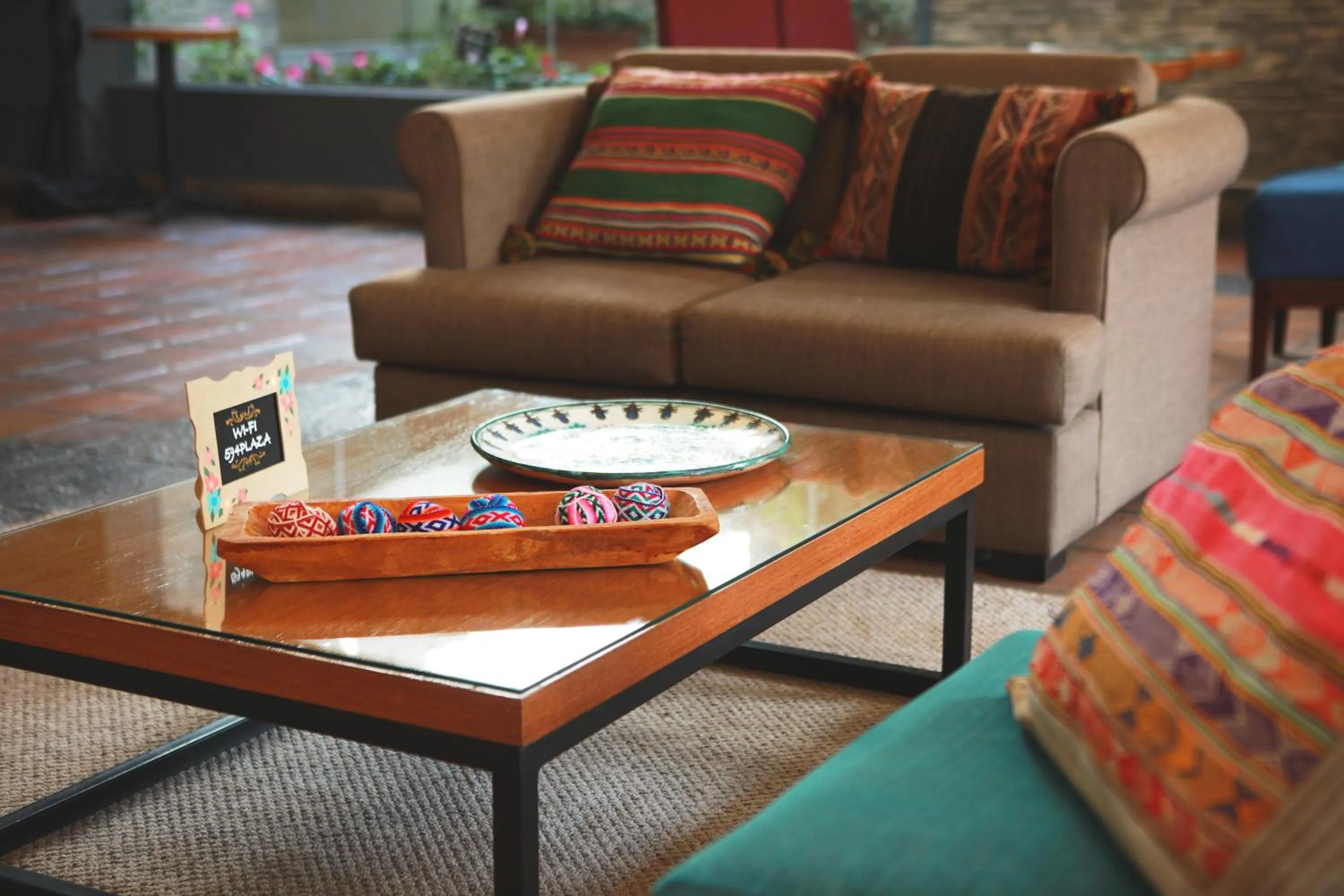 Living room in San Agustin Plaza