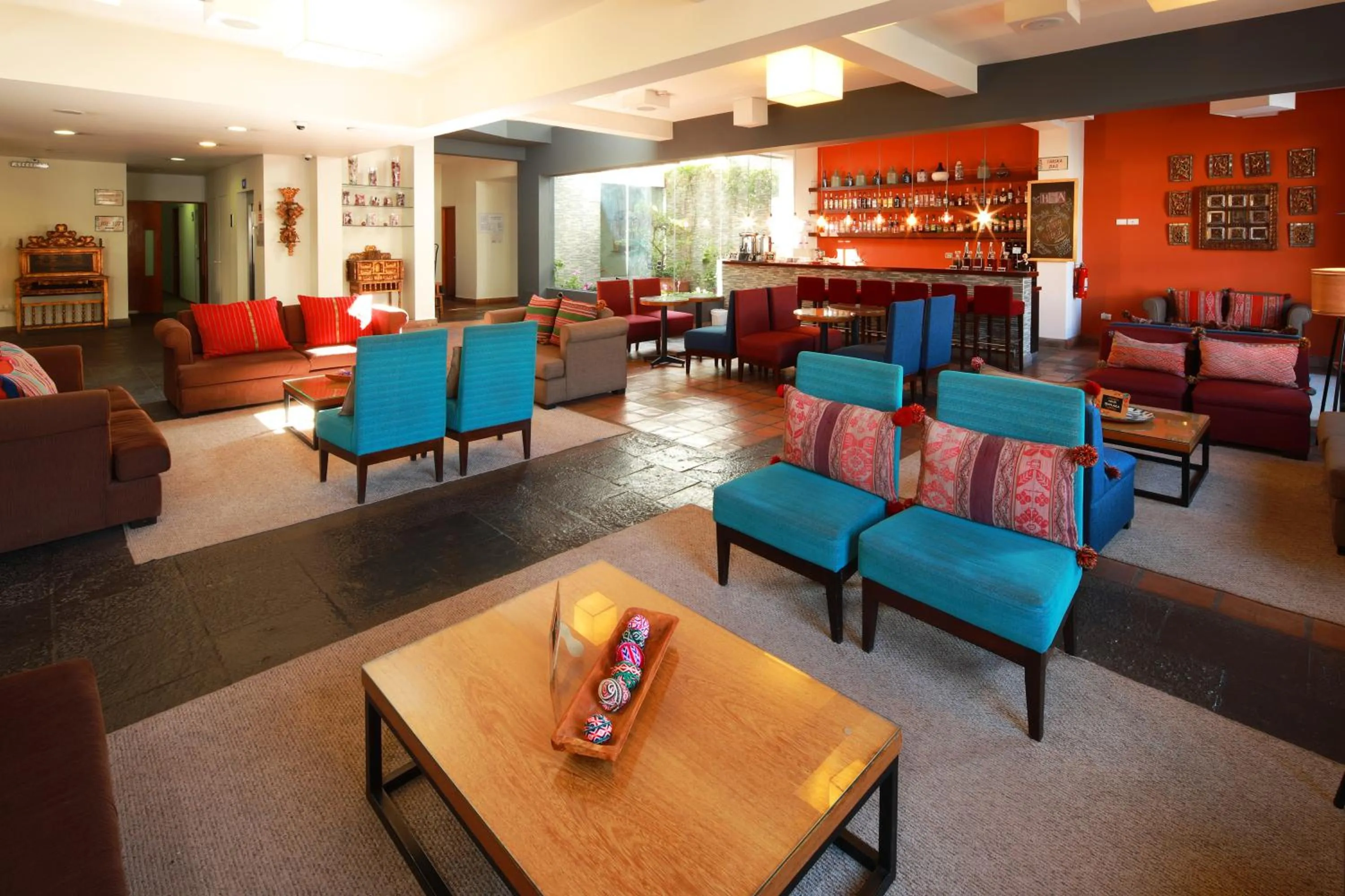 Lobby or reception in San Agustin Plaza