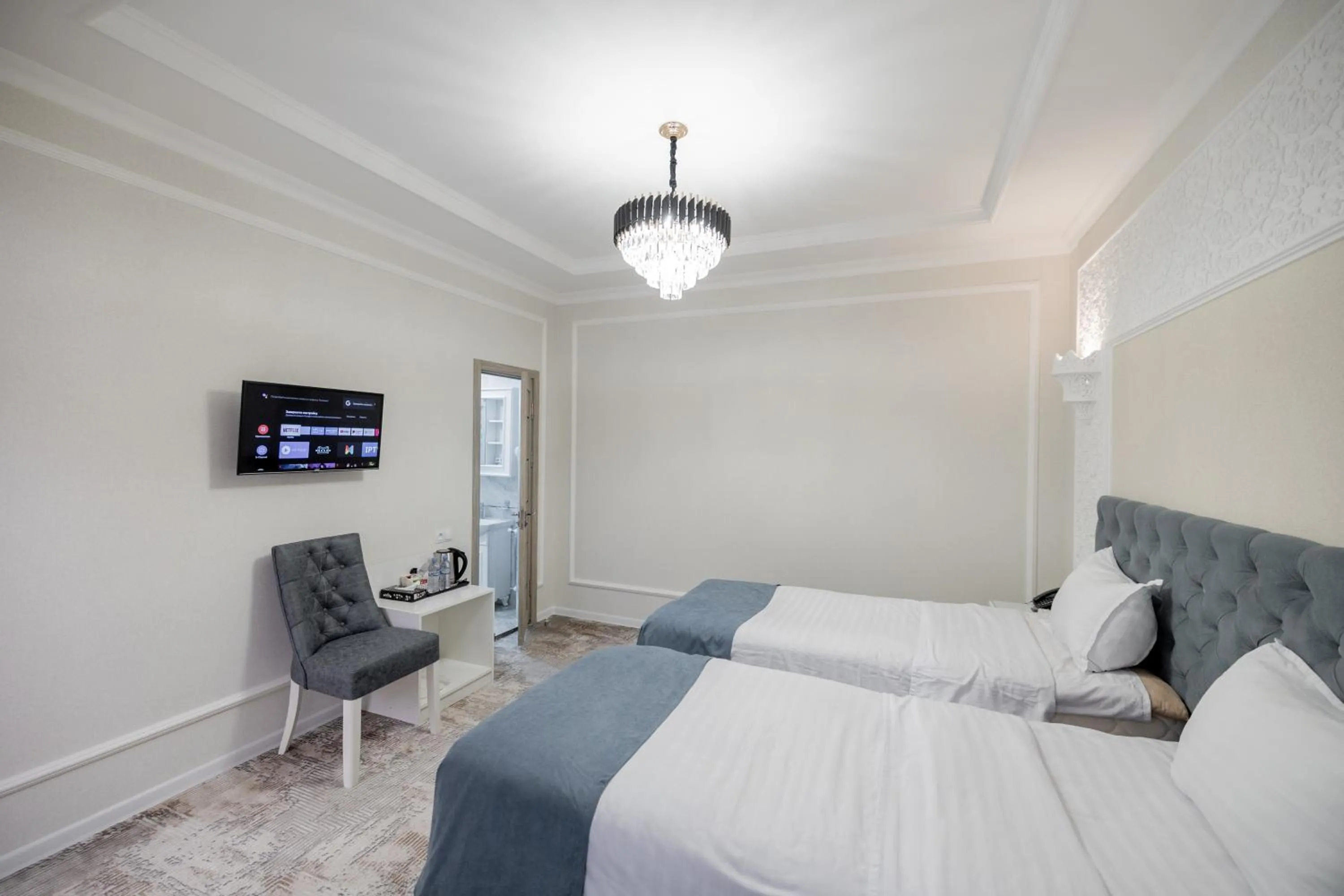 Bed in Hotel Billuri Sitora