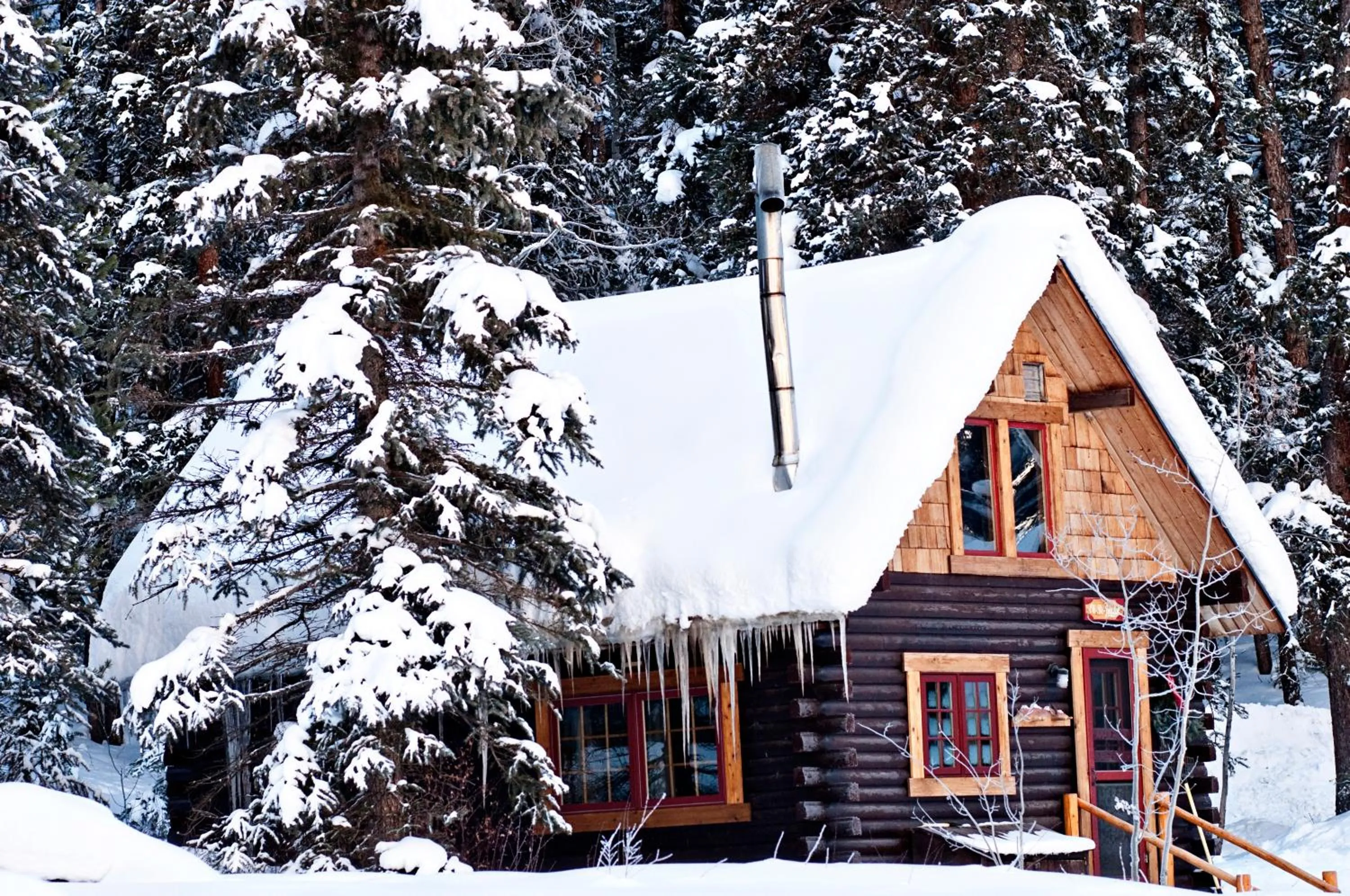 Property building in Pioneer Guest Cabins