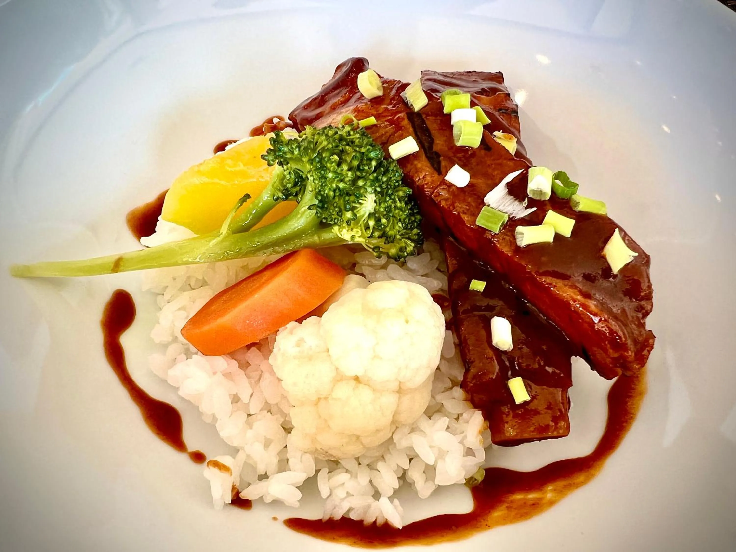 Food close-up in Sea Passion Hotel