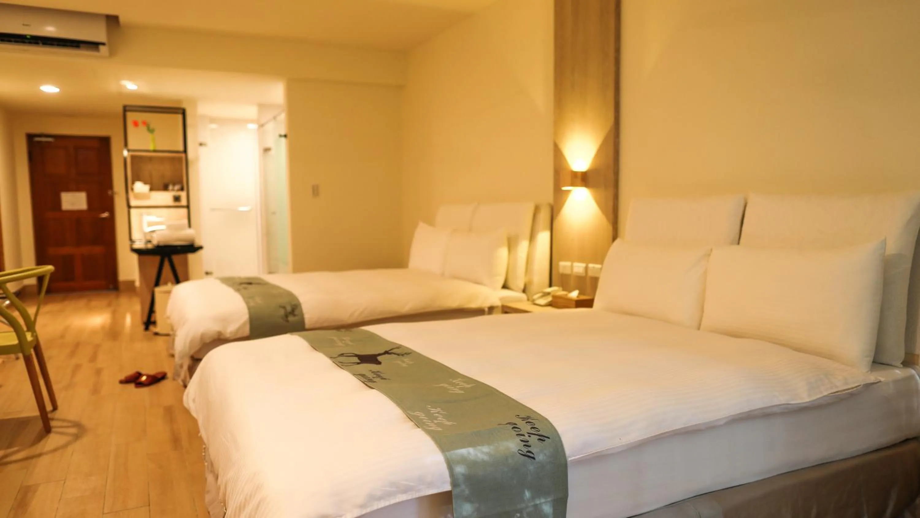 Photo of the whole room, Bed in Sea Passion Hotel