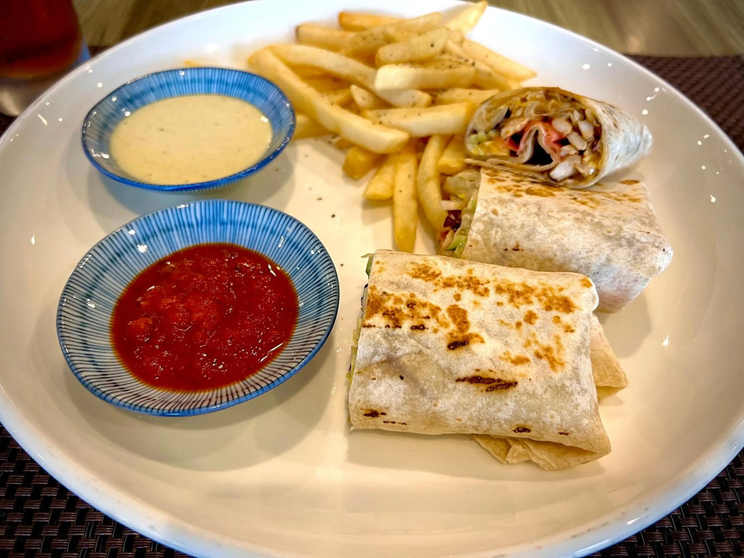 Food close-up in Sea Passion Hotel