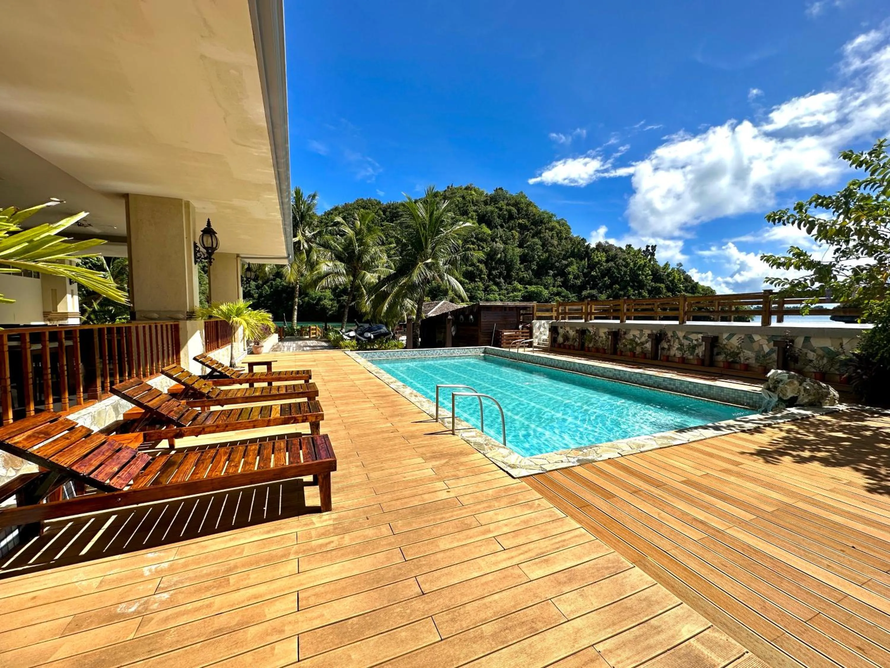 Swimming pool in Sea Passion Hotel