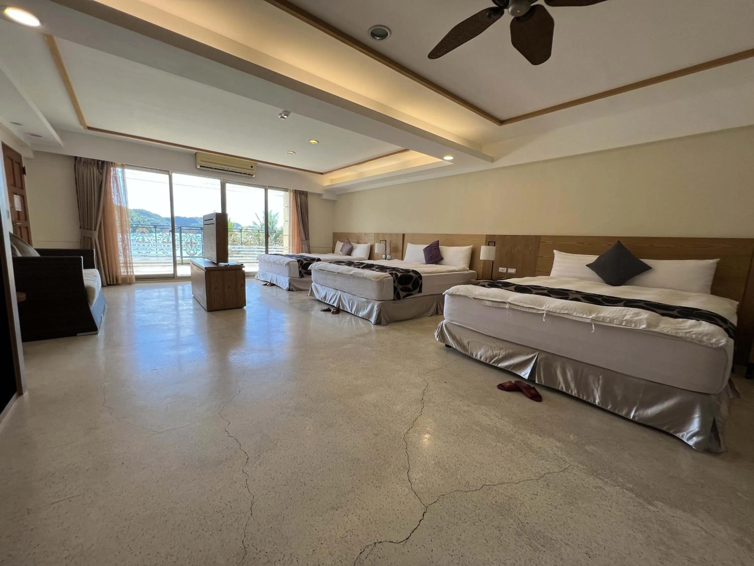 Photo of the whole room, Bed in Sea Passion Hotel