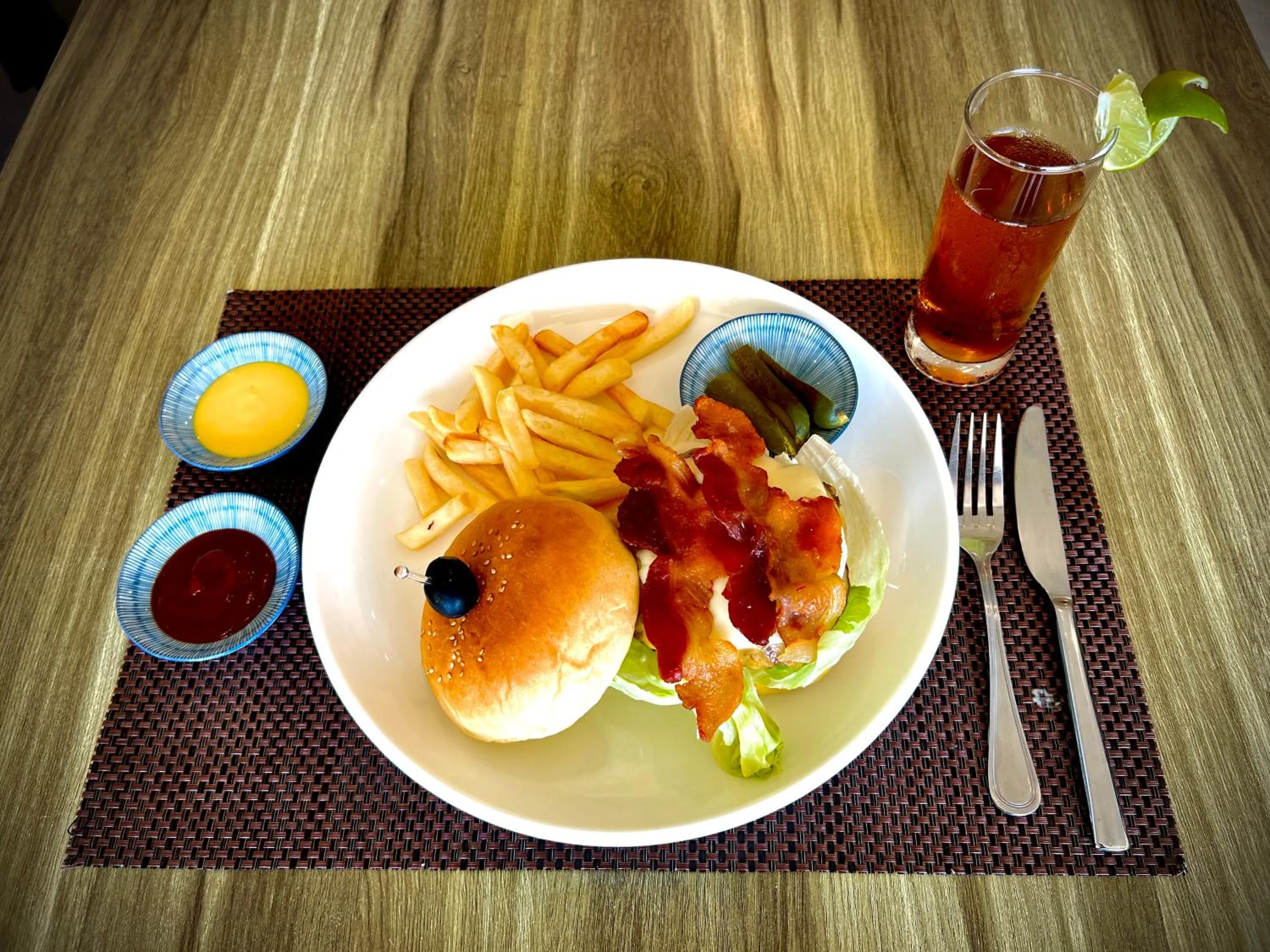 Food close-up in Sea Passion Hotel