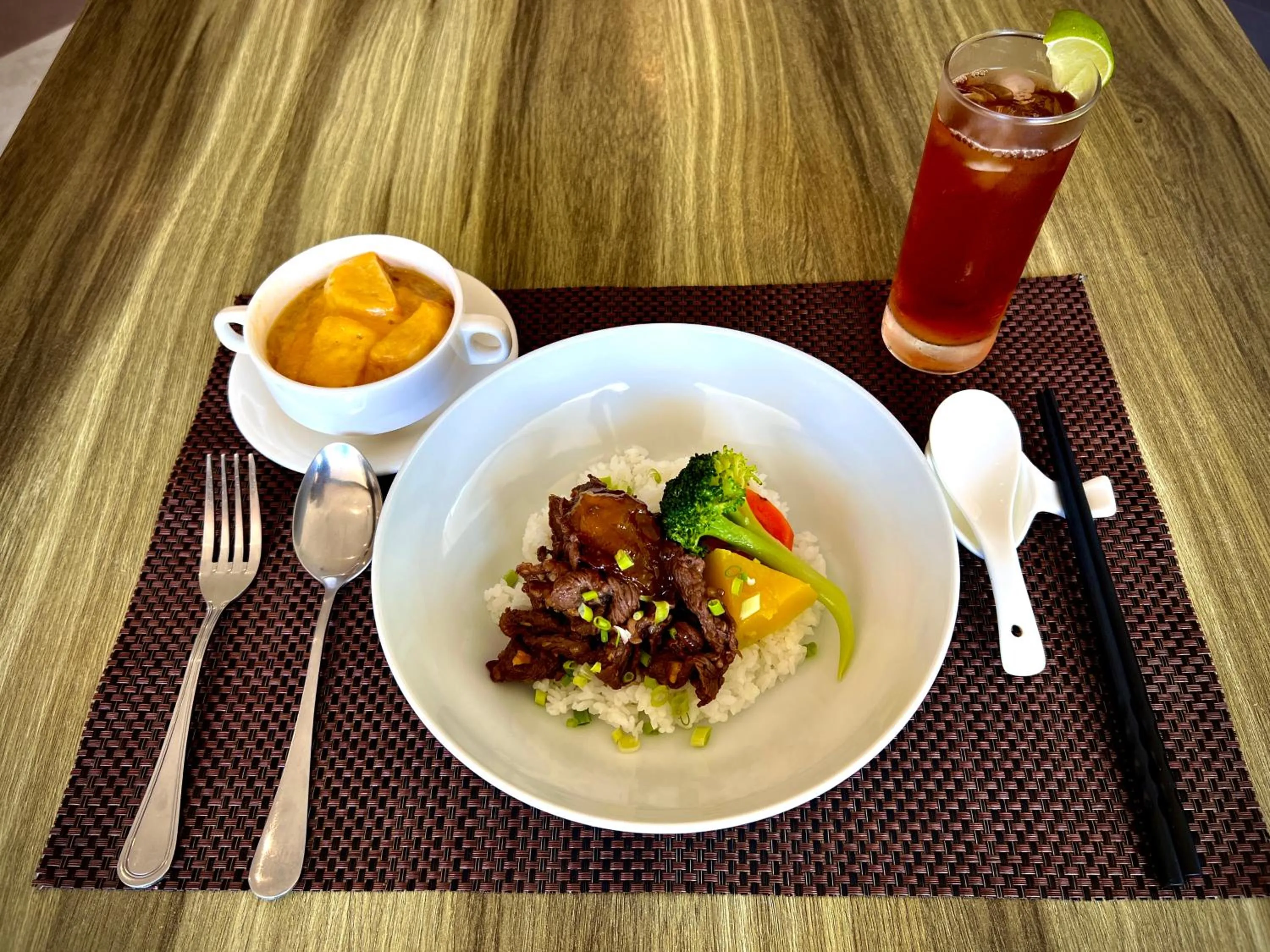 Food close-up in Sea Passion Hotel