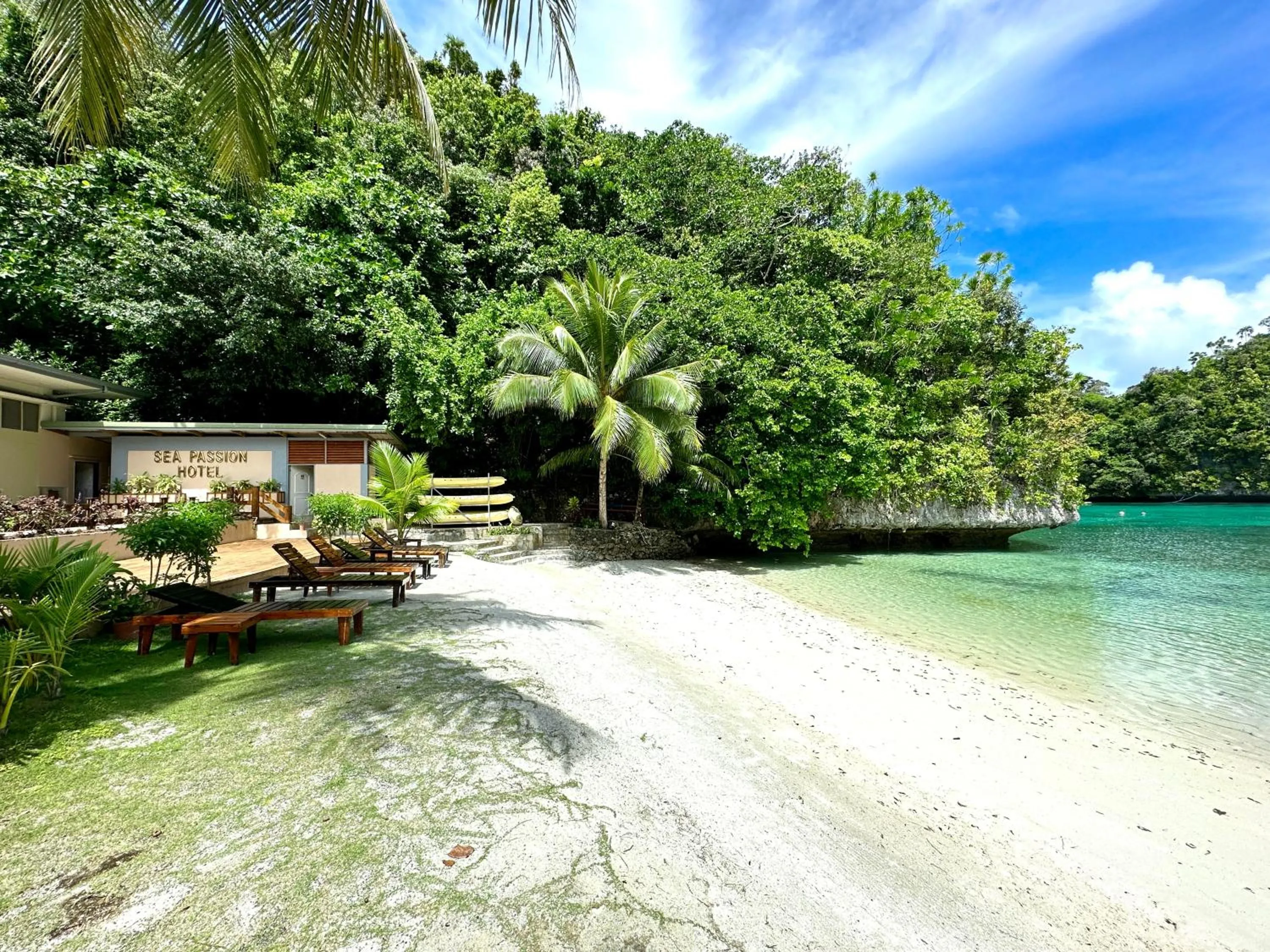 Beach in Sea Passion Hotel