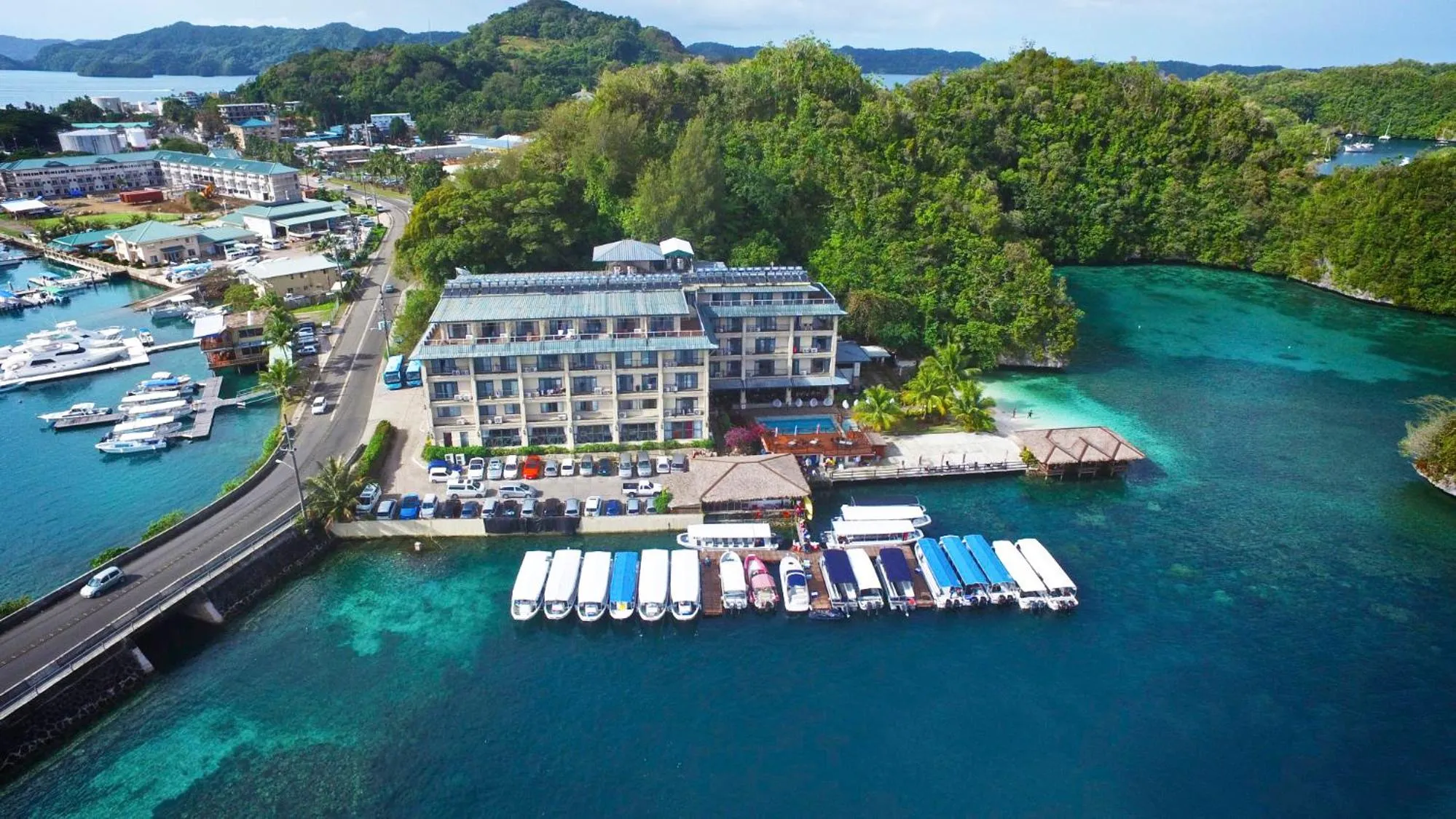 Bird's eye view in Sea Passion Hotel