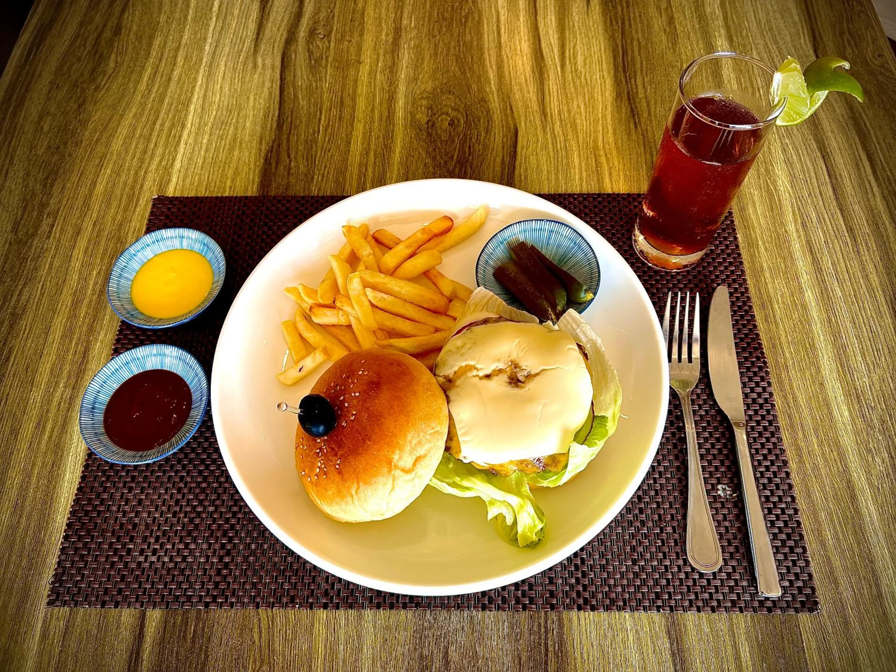 Food close-up in Sea Passion Hotel