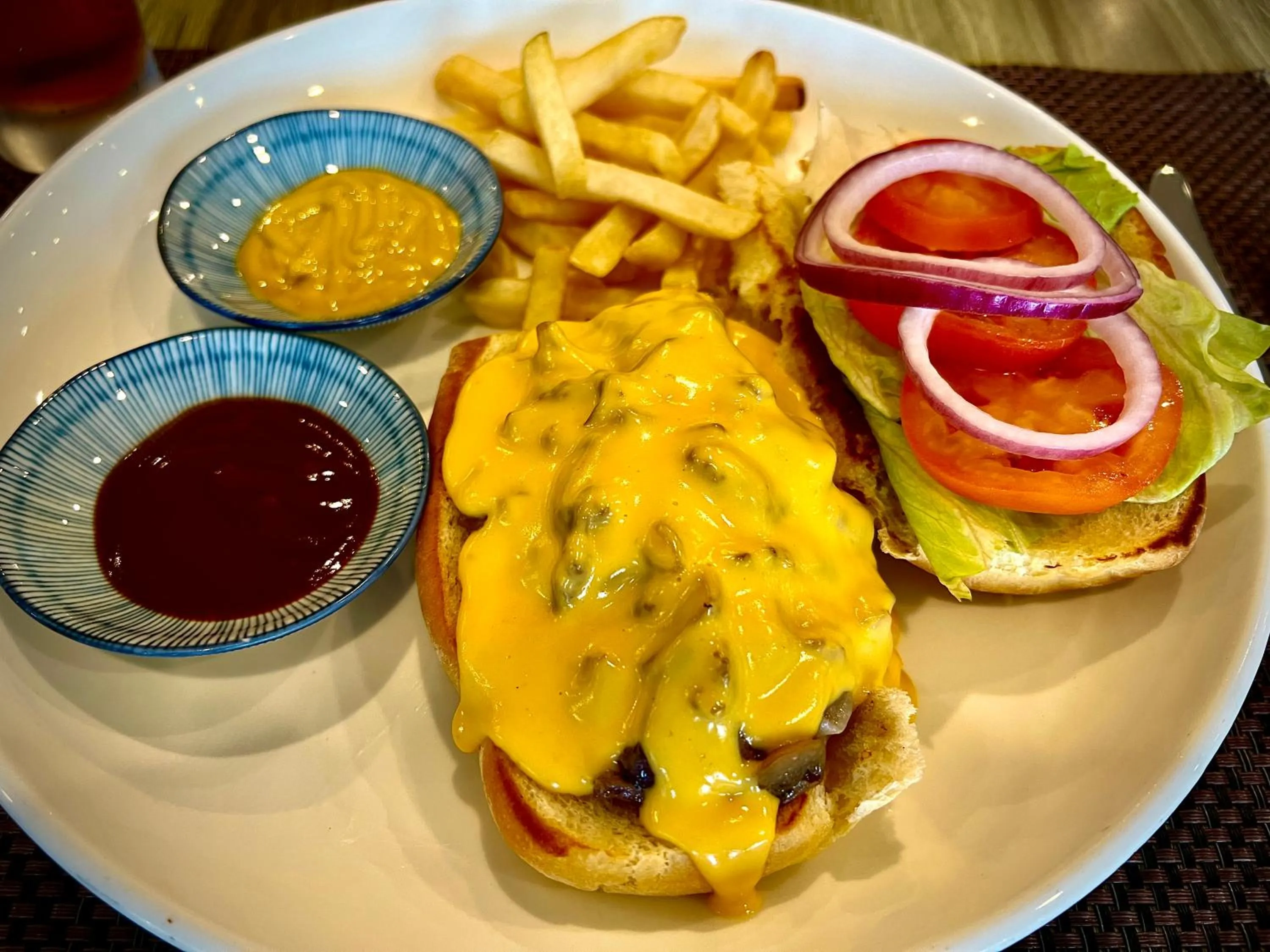 Food close-up in Sea Passion Hotel