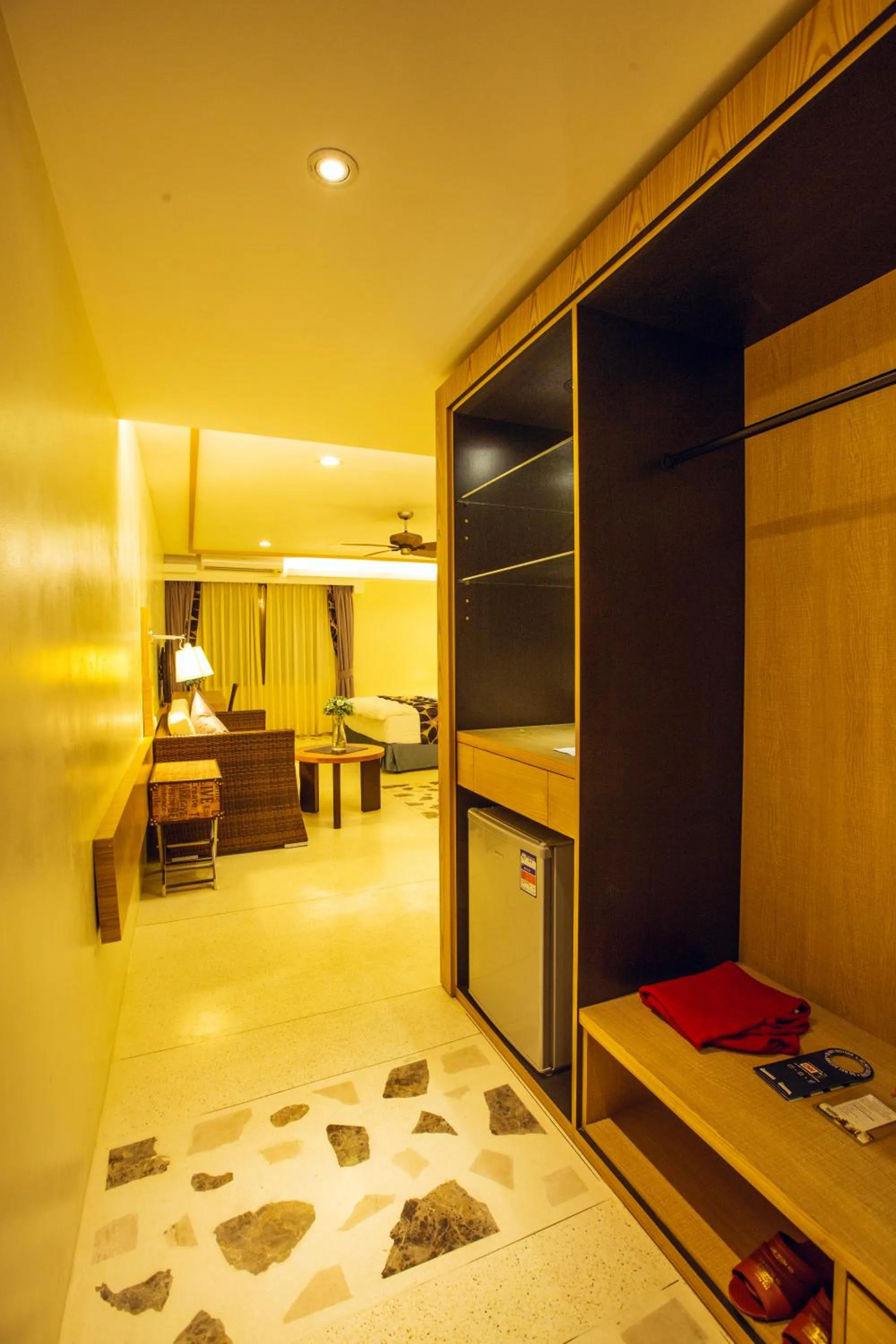 On site, Bed in Sea Passion Hotel