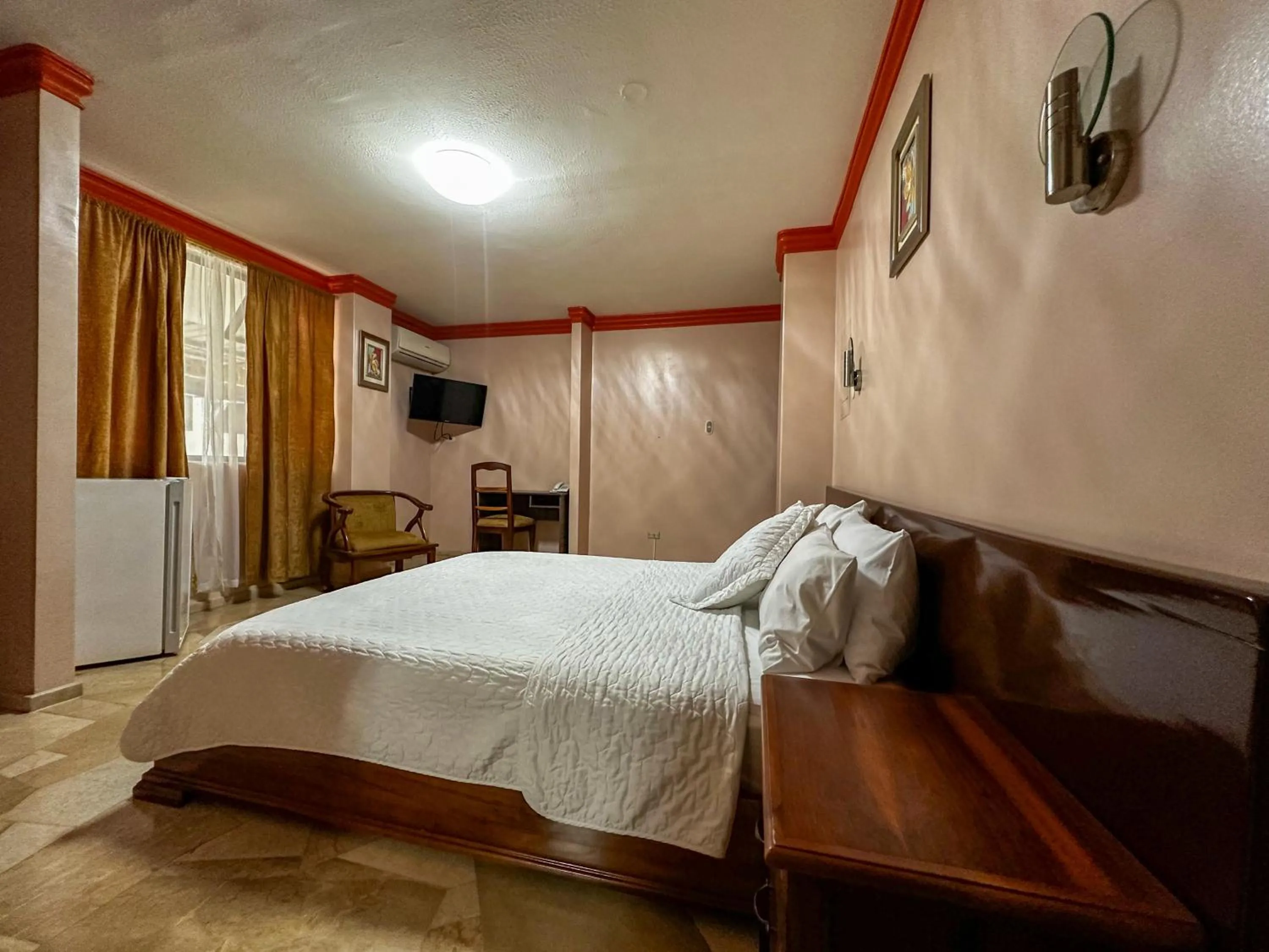 Bed in Hotel Bucaneiro