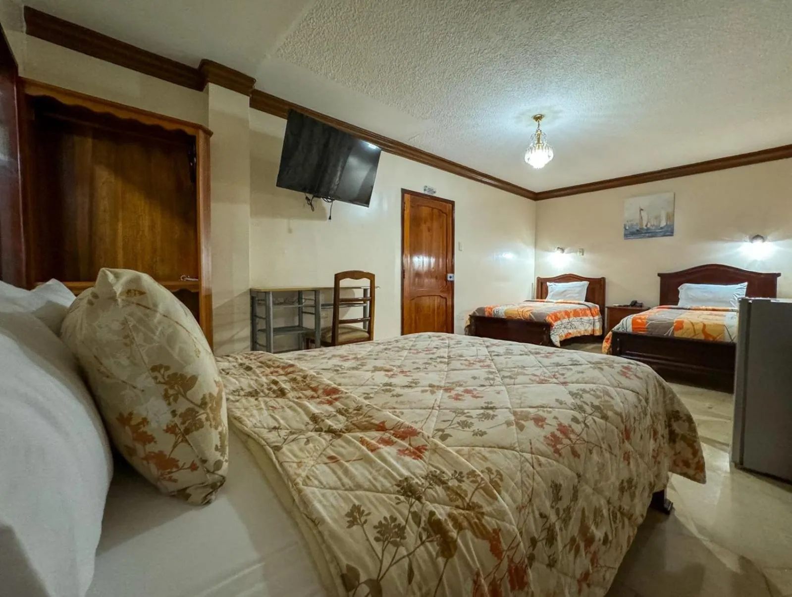 Bed in Hotel Bucaneiro