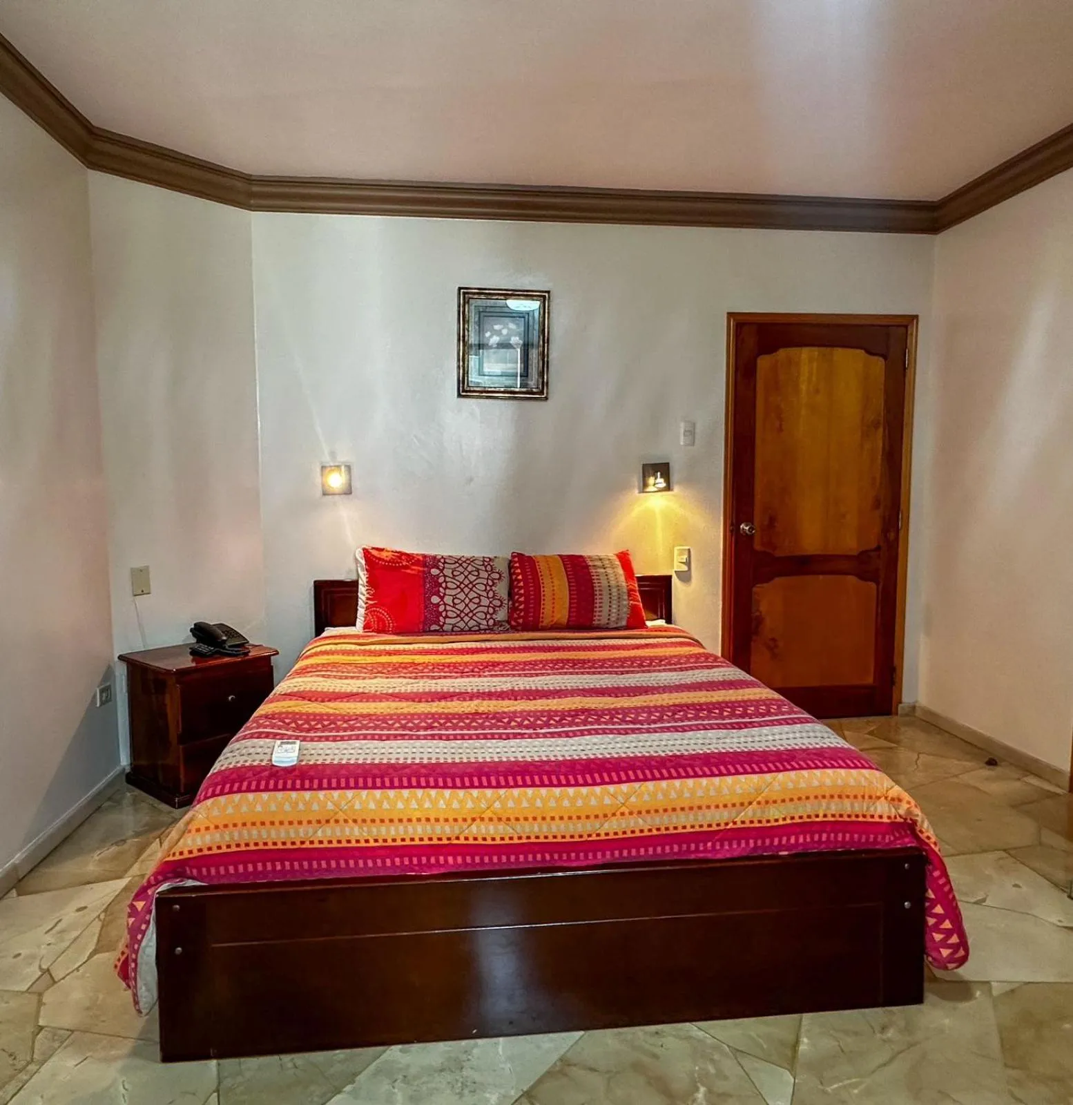 Bed in Hotel Bucaneiro