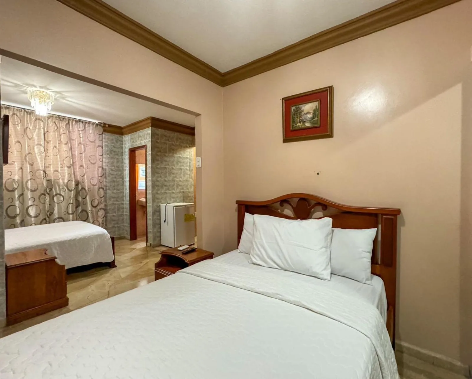 Bed in Hotel Bucaneiro