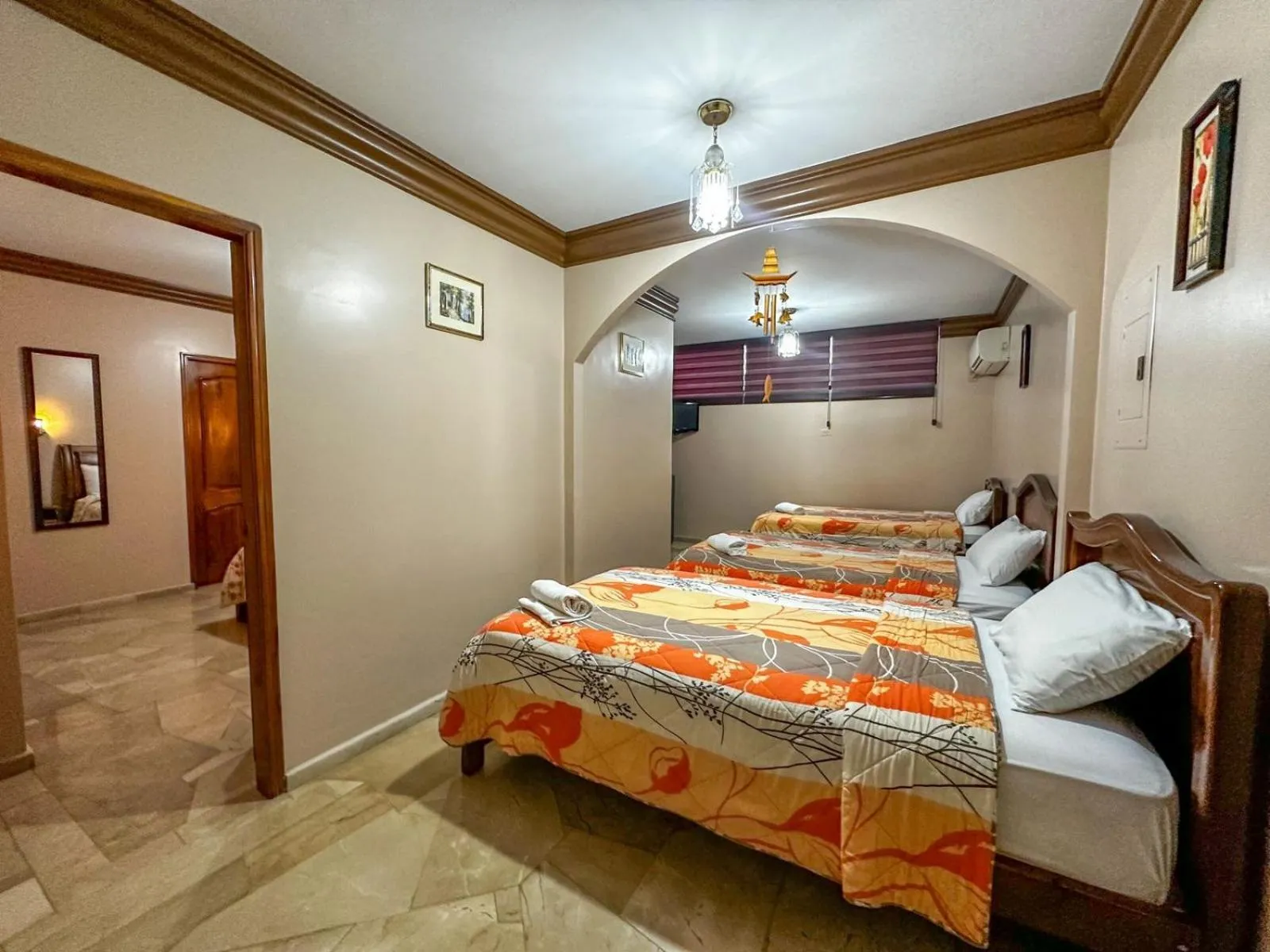 Bed in Hotel Bucaneiro