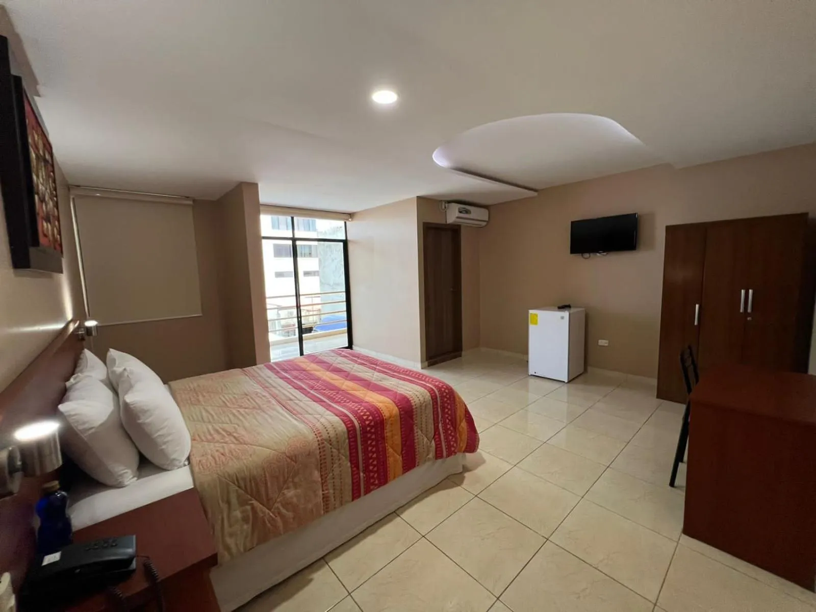 Bed in Hotel Bucaneiro