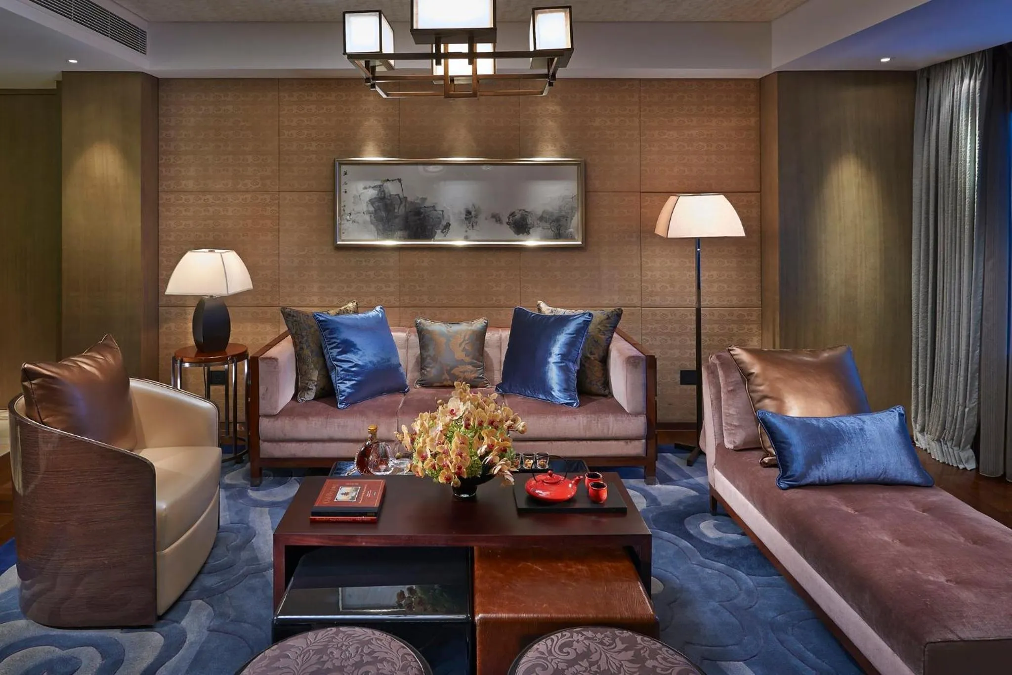 Bedroom in Mandarin Oriental Pudong, Shanghai