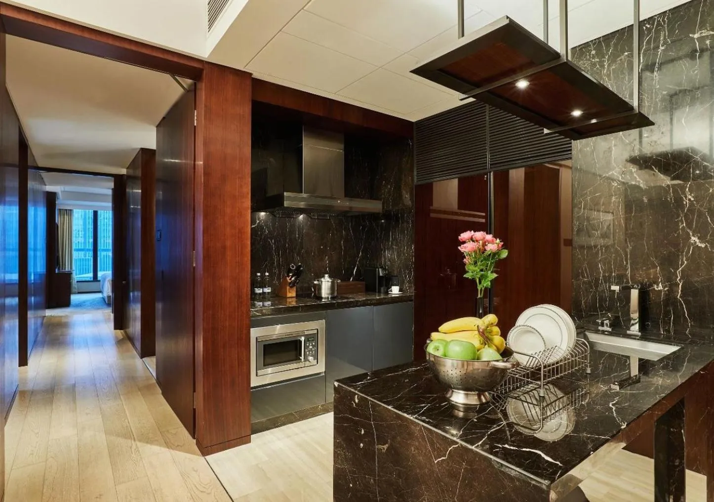 Kitchen or kitchenette in Mandarin Oriental Pudong, Shanghai