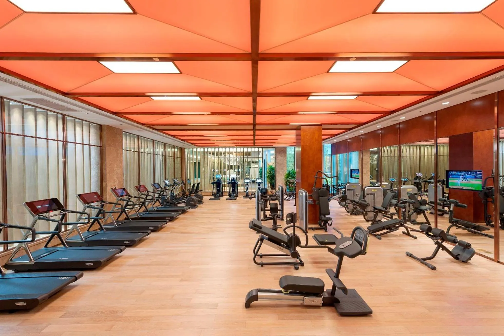 Fitness centre/facilities in Mandarin Oriental Pudong, Shanghai