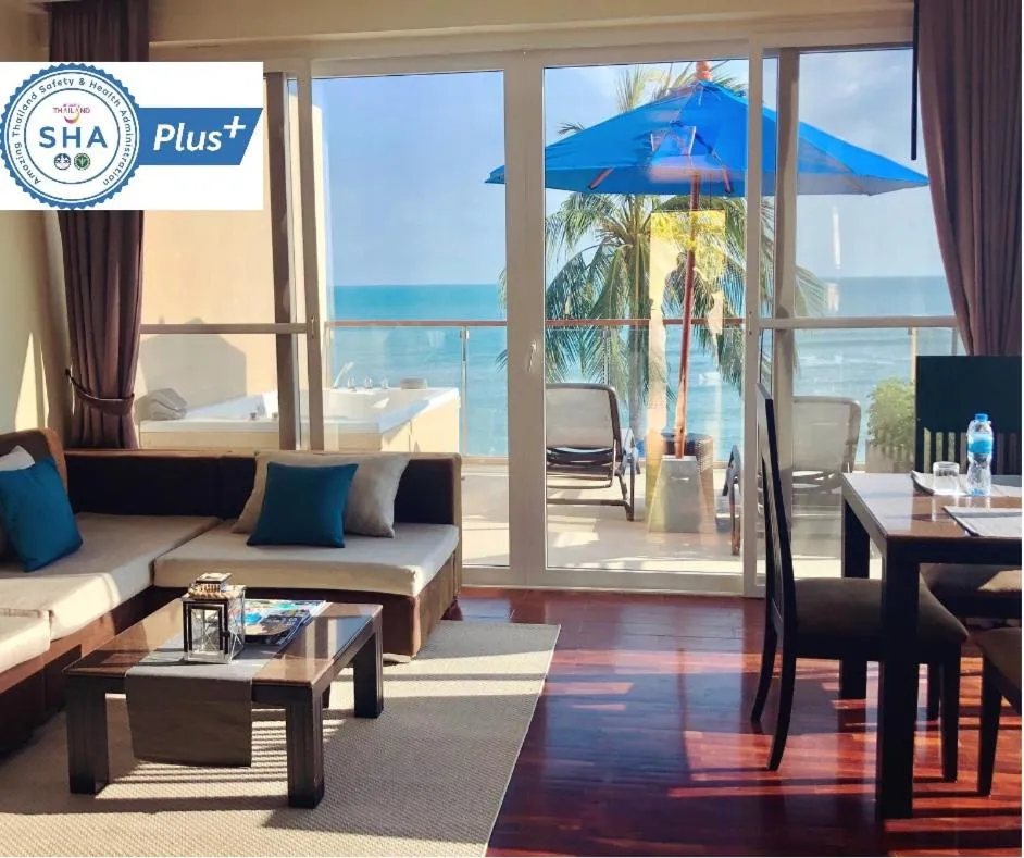 Sea view in Royal Beach Boutique Resort & Spa Koh Samui