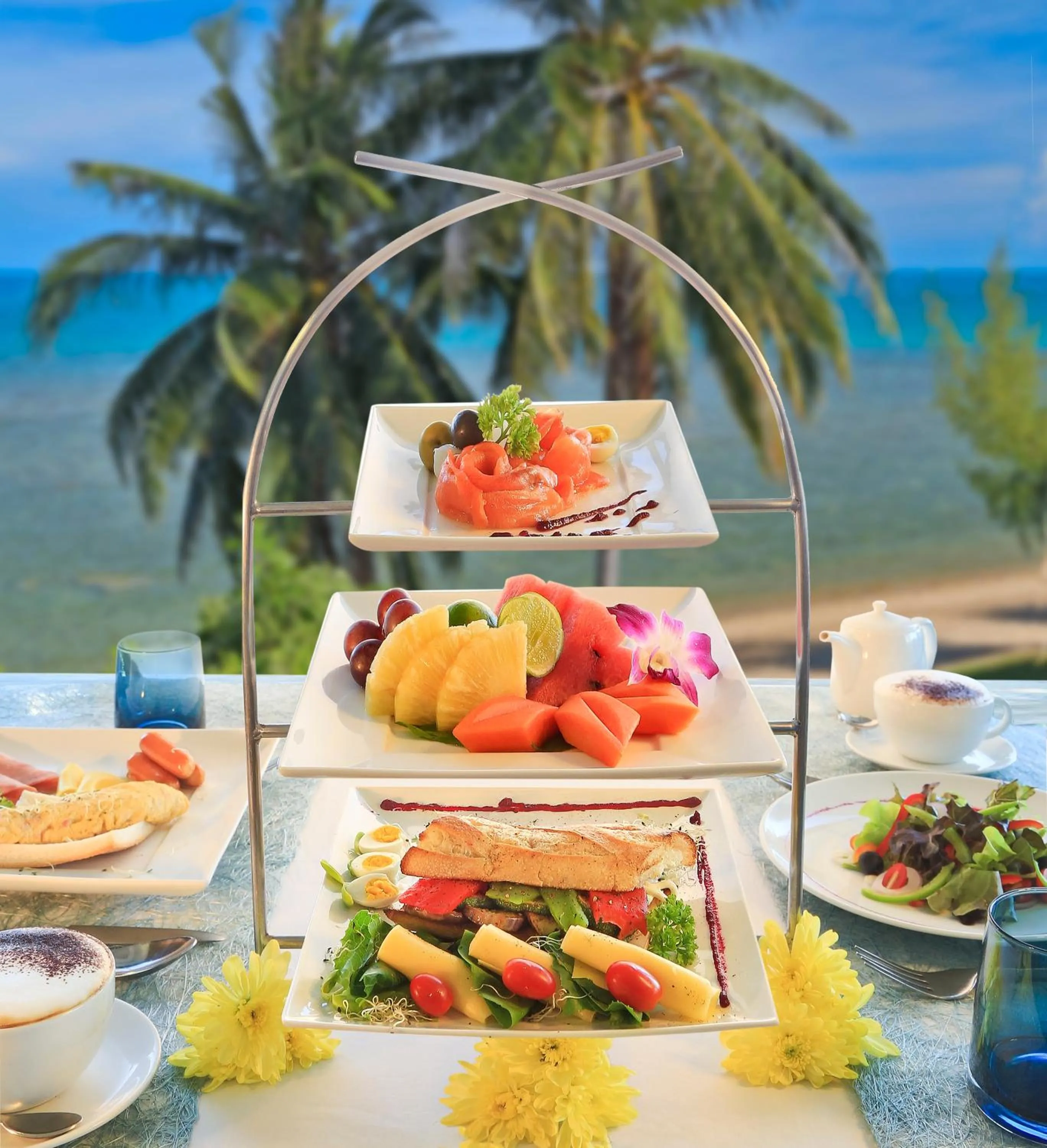 Breakfast in Royal Beach Boutique Resort & Spa Koh Samui