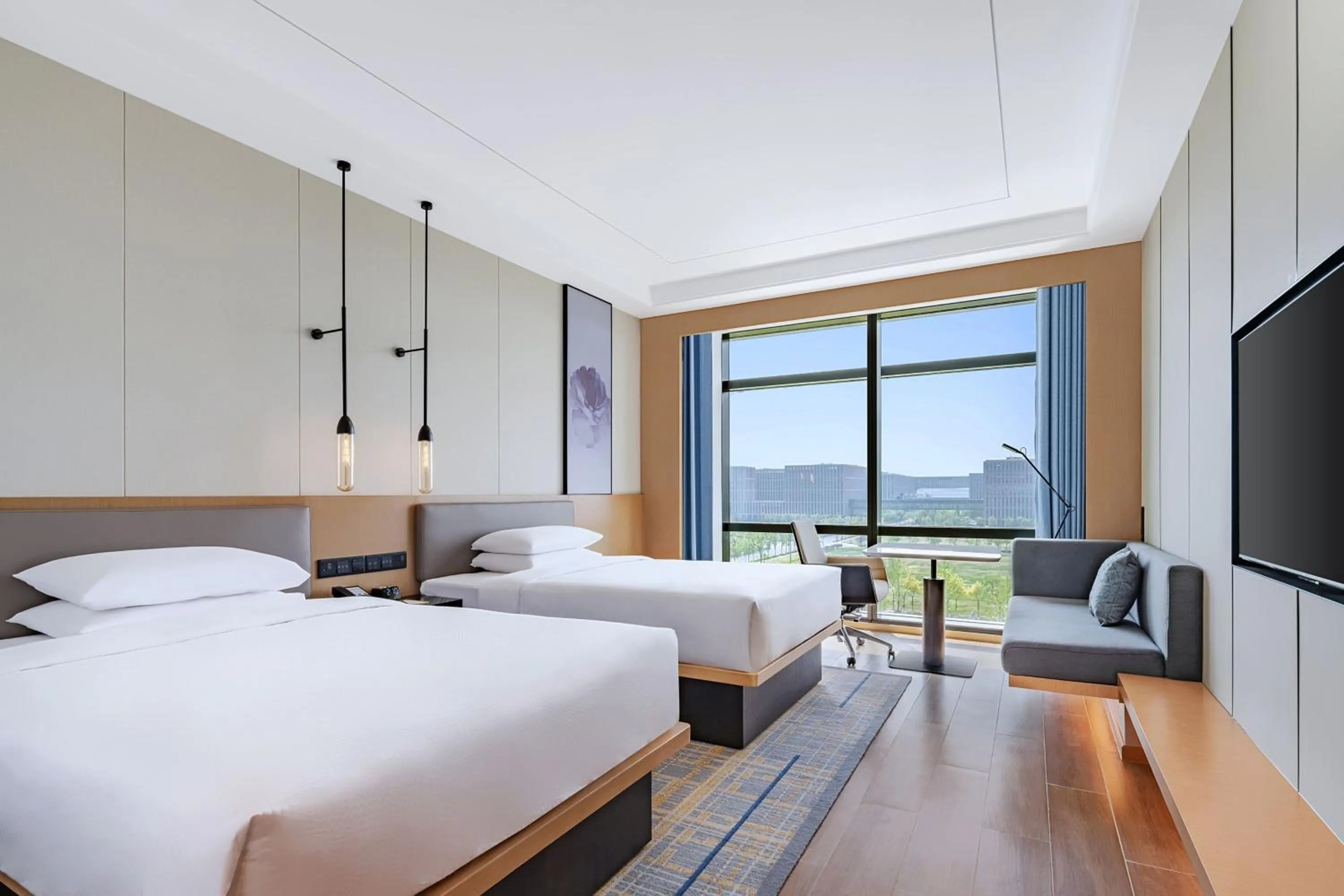 Photo of the whole room, Bed in Fairfield by Marriott Beijing Daxing Airport