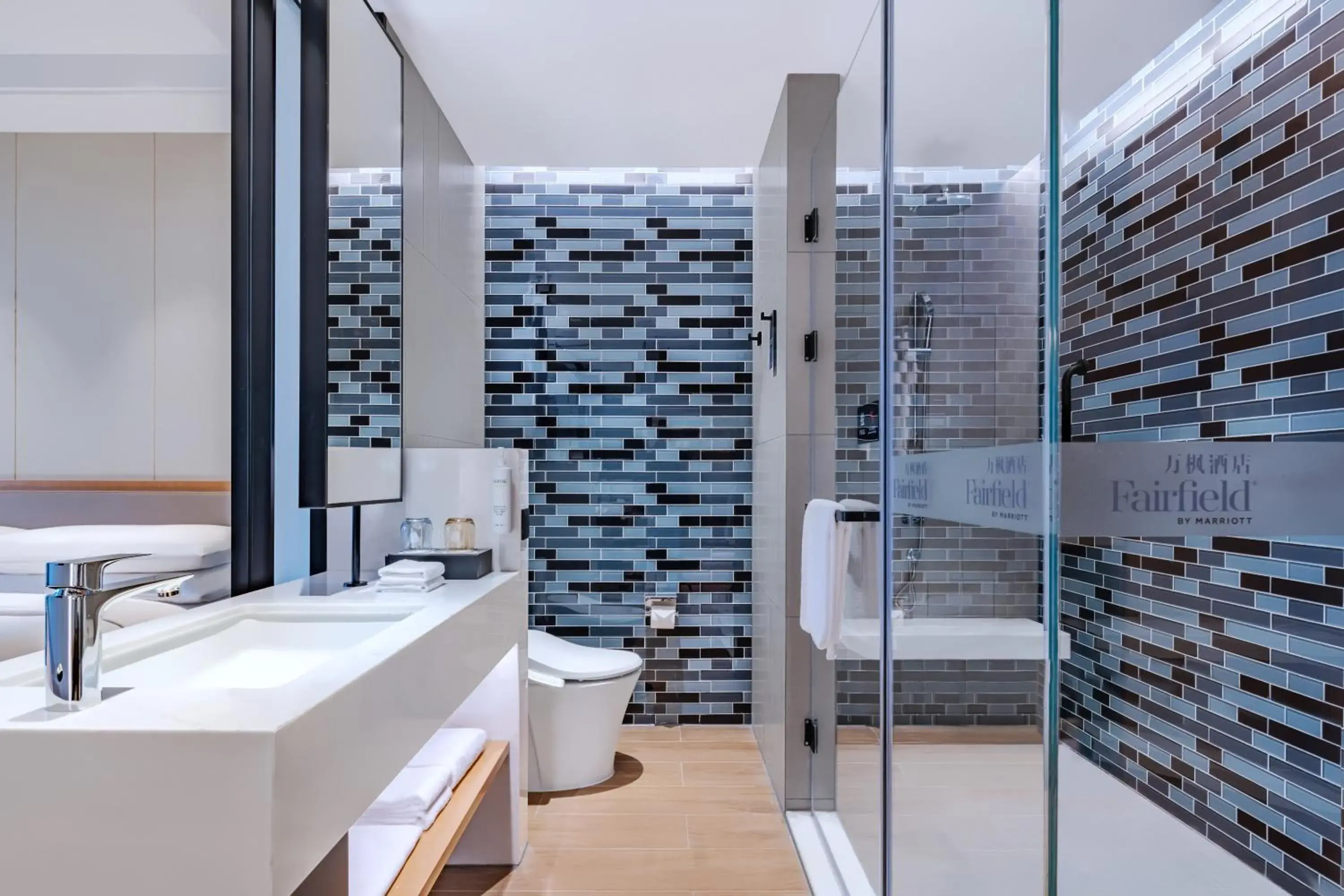 Business King Room with City View in Fairfield by Marriott Beijing Daxing Airport Business King Room with City View in Fairfield by Marriott Beijing Daxing Airport