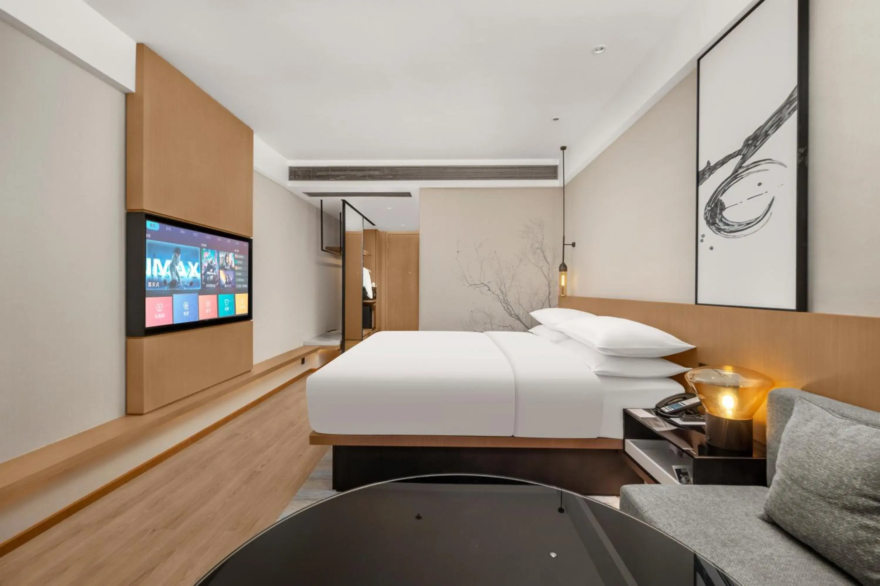 Standard King Room with Mountain View in Fairfield by Marriott Changsha Yuelu Standard King Room with Mountain View in Fairfield by Marriott Changsha Yuelu
